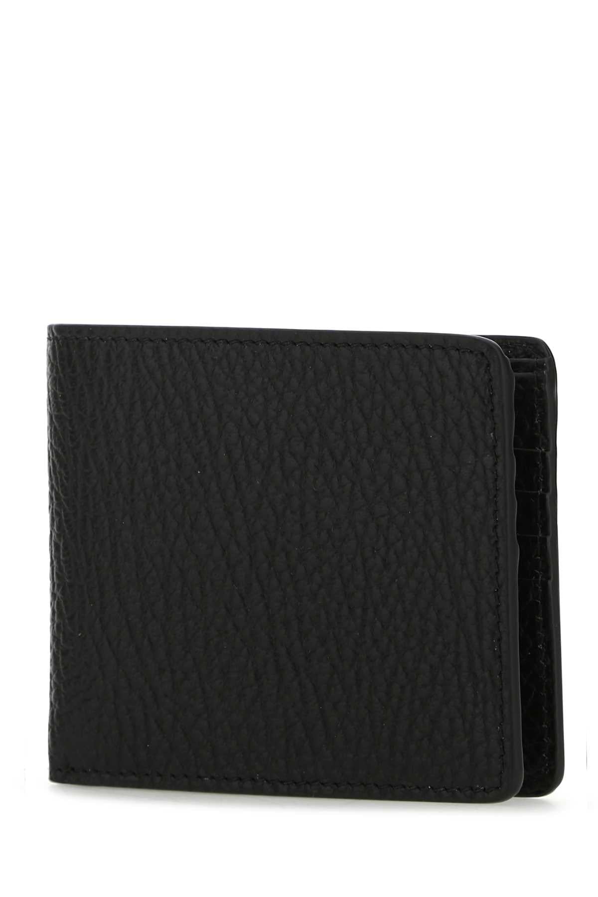 Maison Margiela Men Black Leather Wallet MAISON MARGIELA
