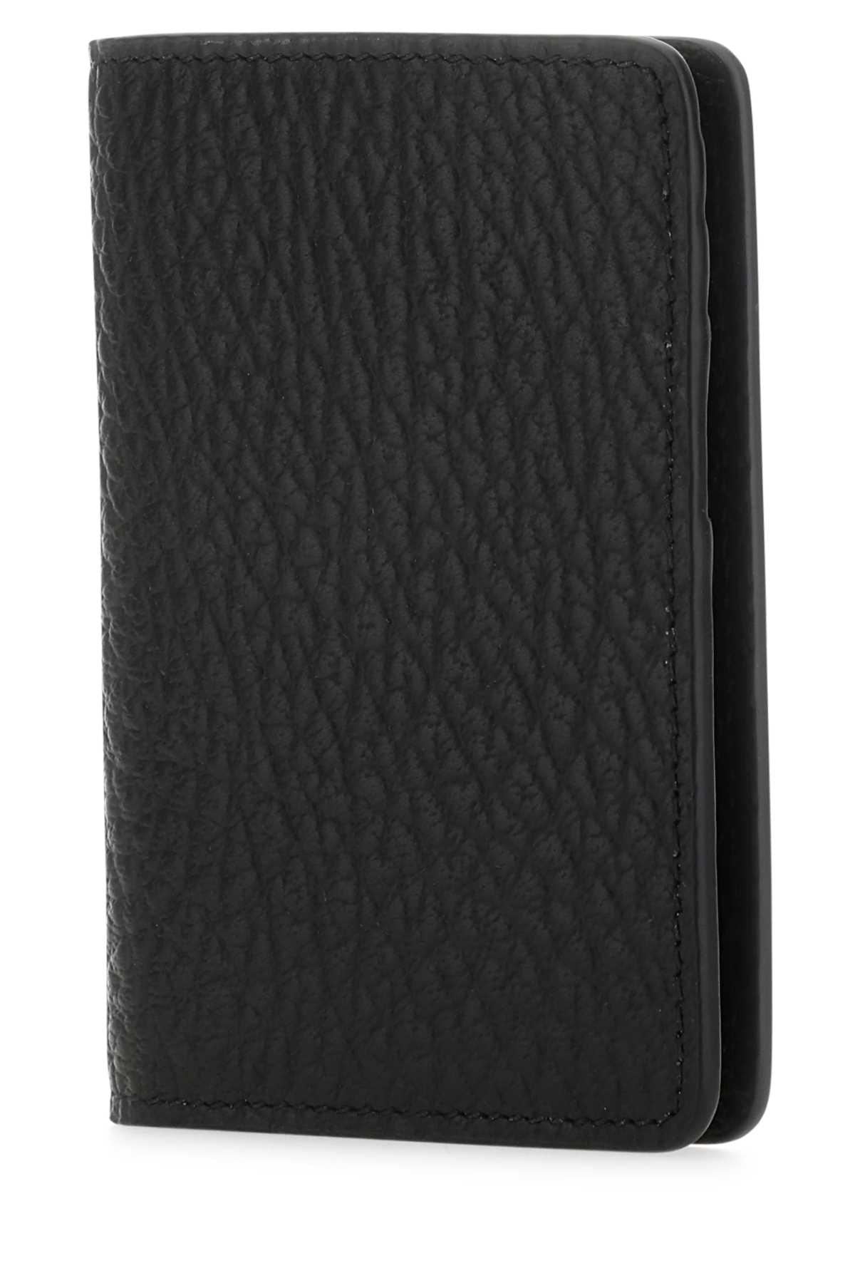 Maison Margiela Men Black Leather Wallet MAISON MARGIELA