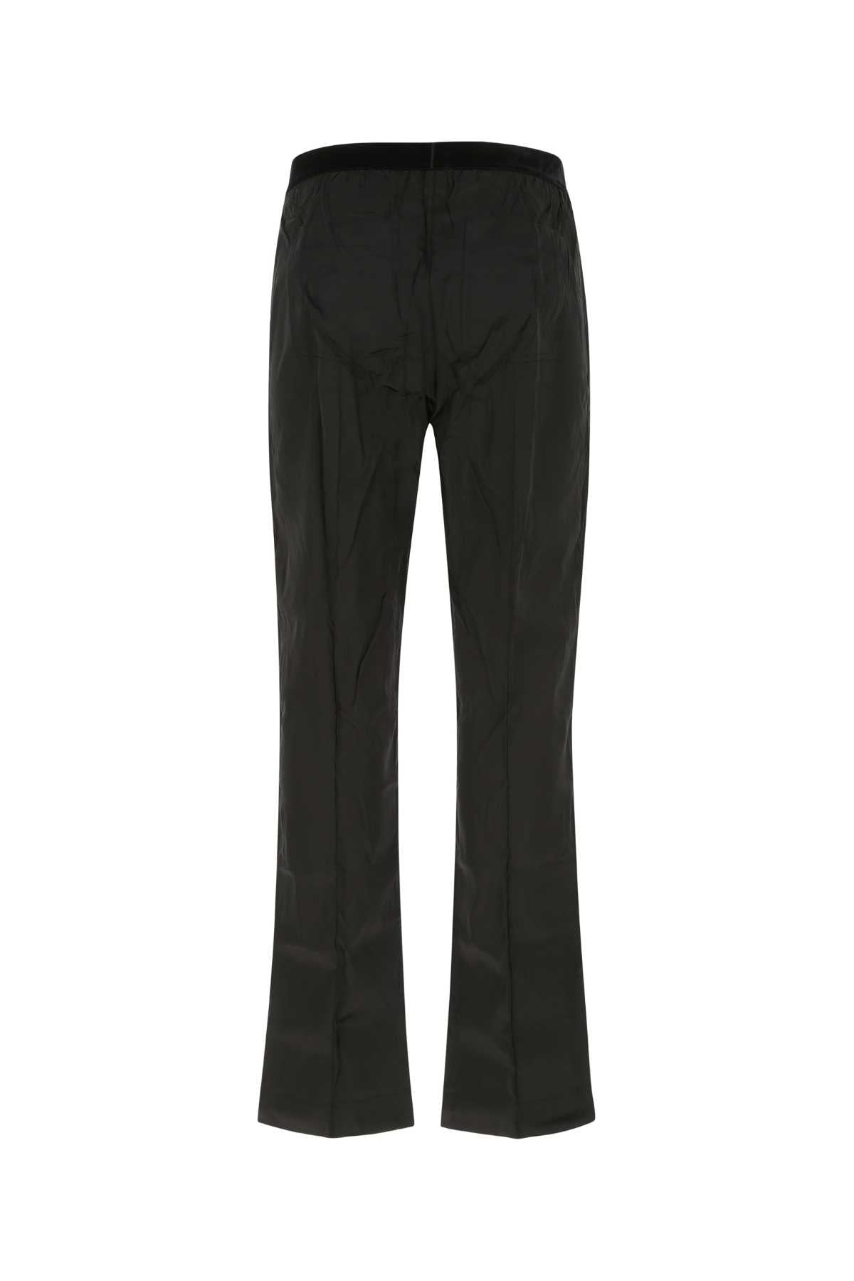 Tom Ford Men Black Stretch Satin Pyjama Pant TOM FORD