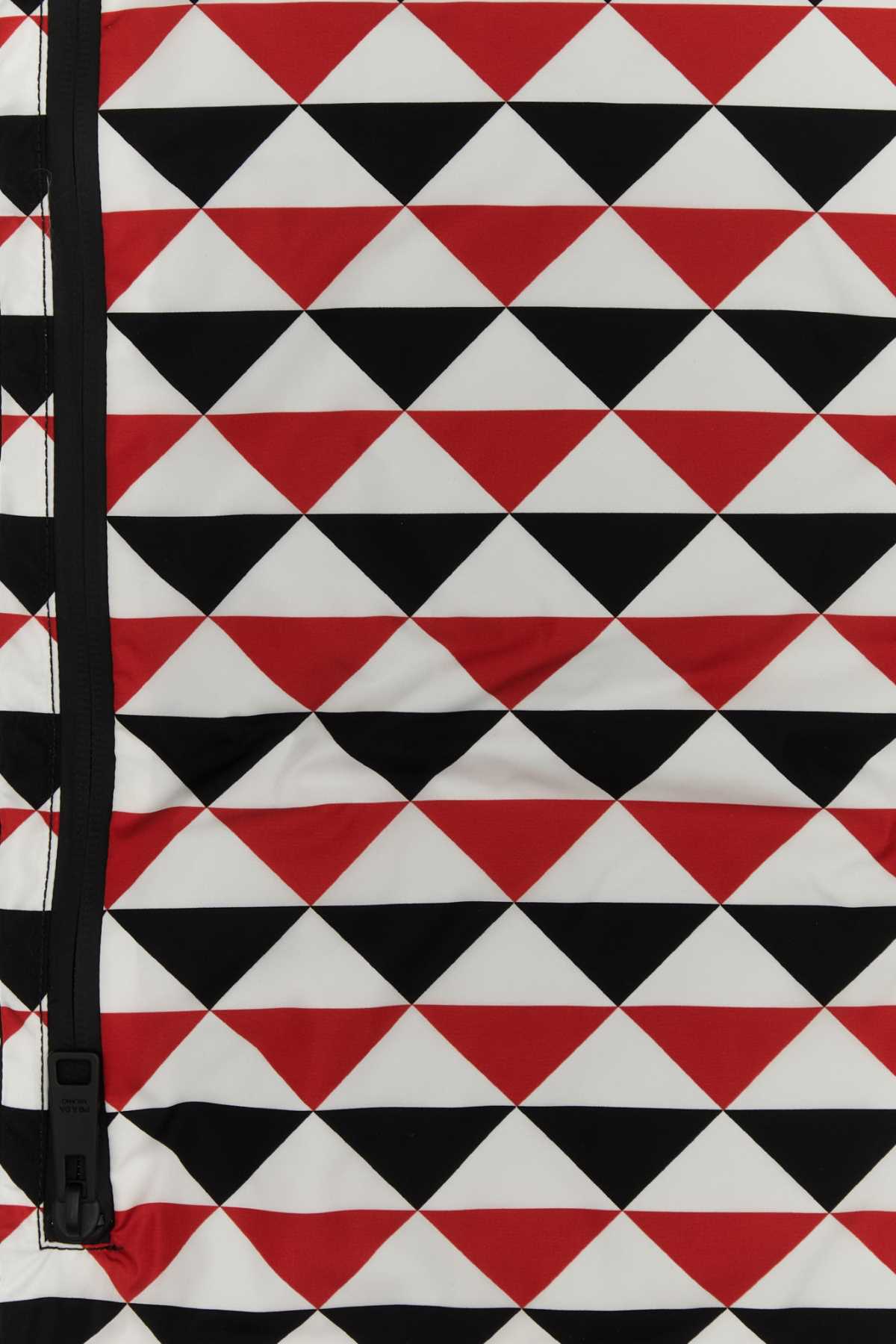Prada Unisex Printed Re-Nylon Padded Scarf PRADA
