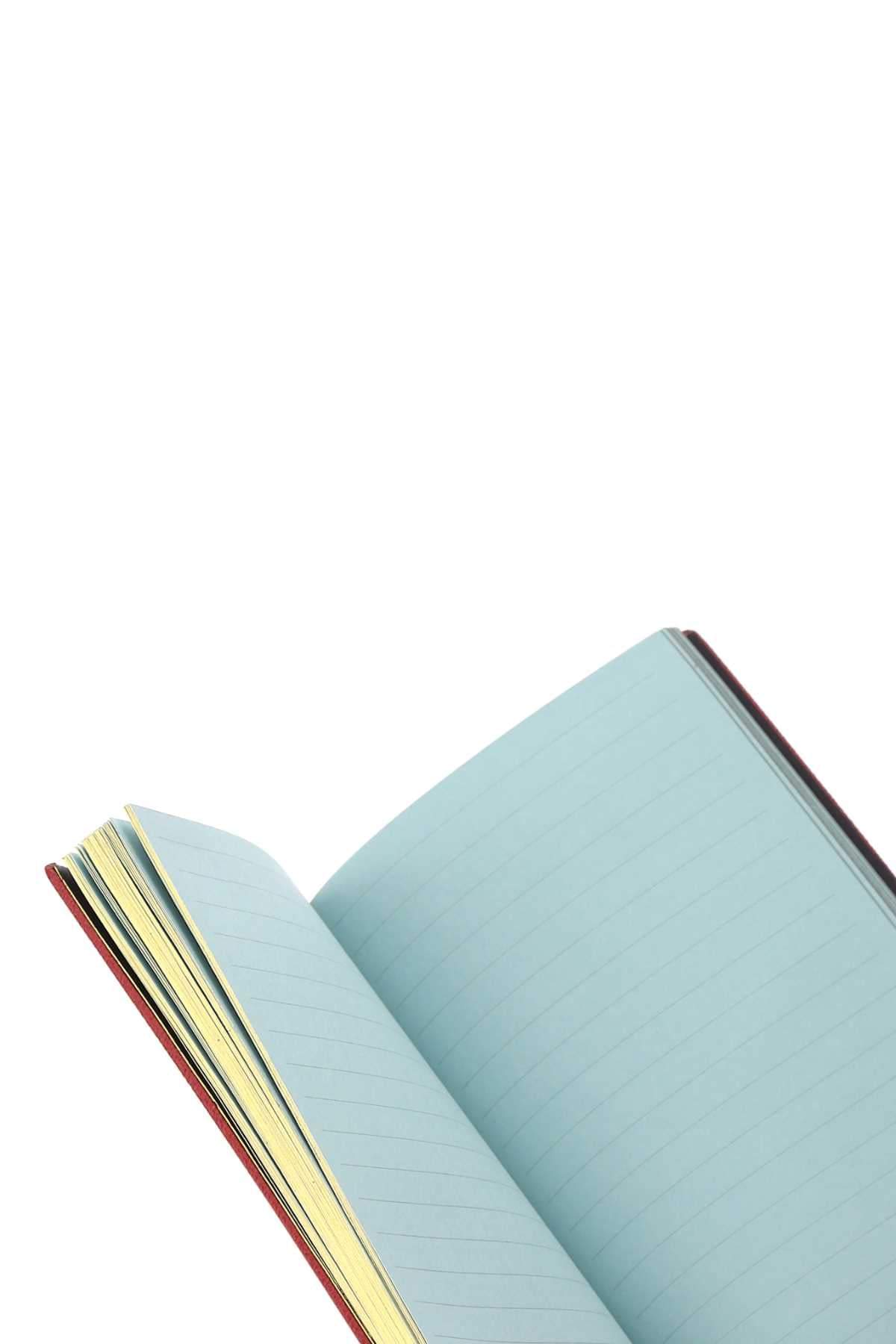 Prada Unisex Red Leather Notebook Set PRADA