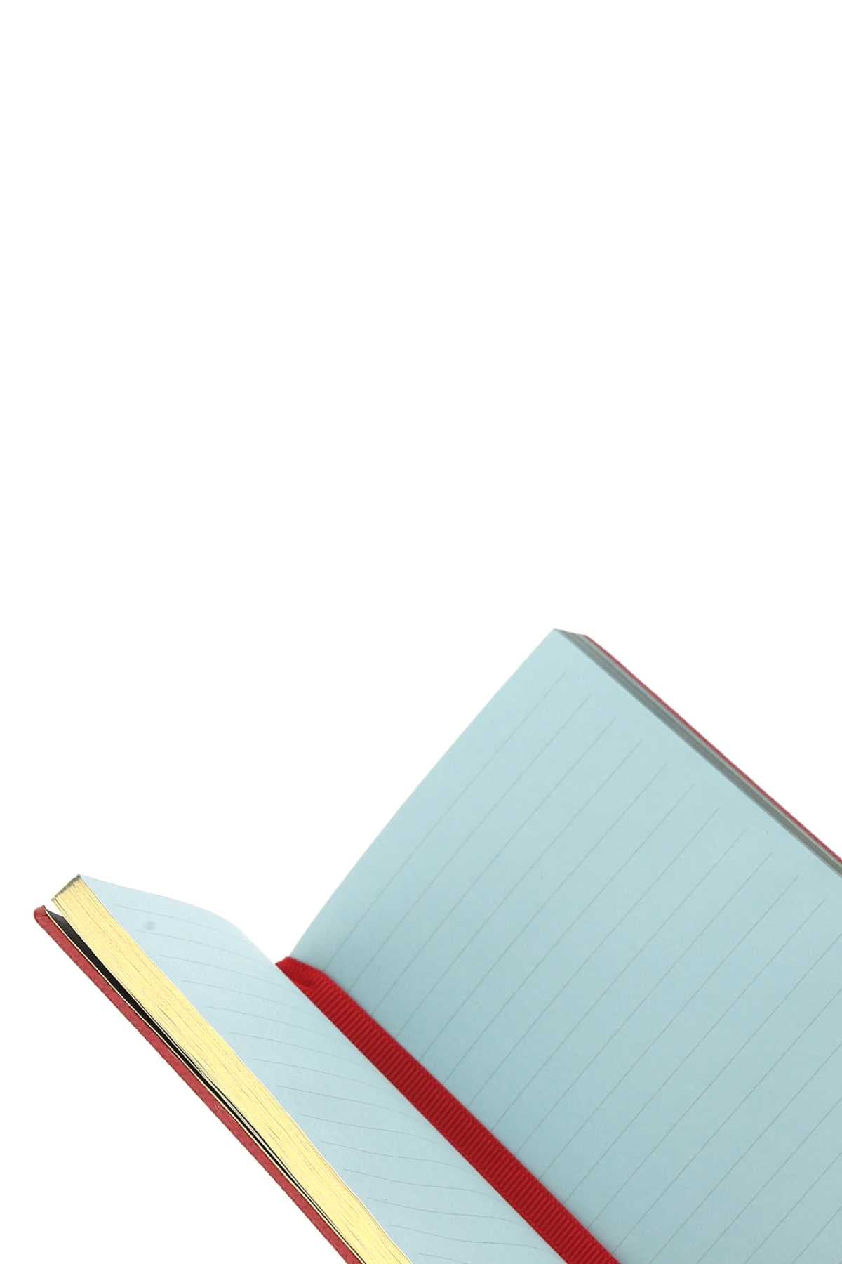 Prada Unisex Red Leather Africa Notebook PRADA