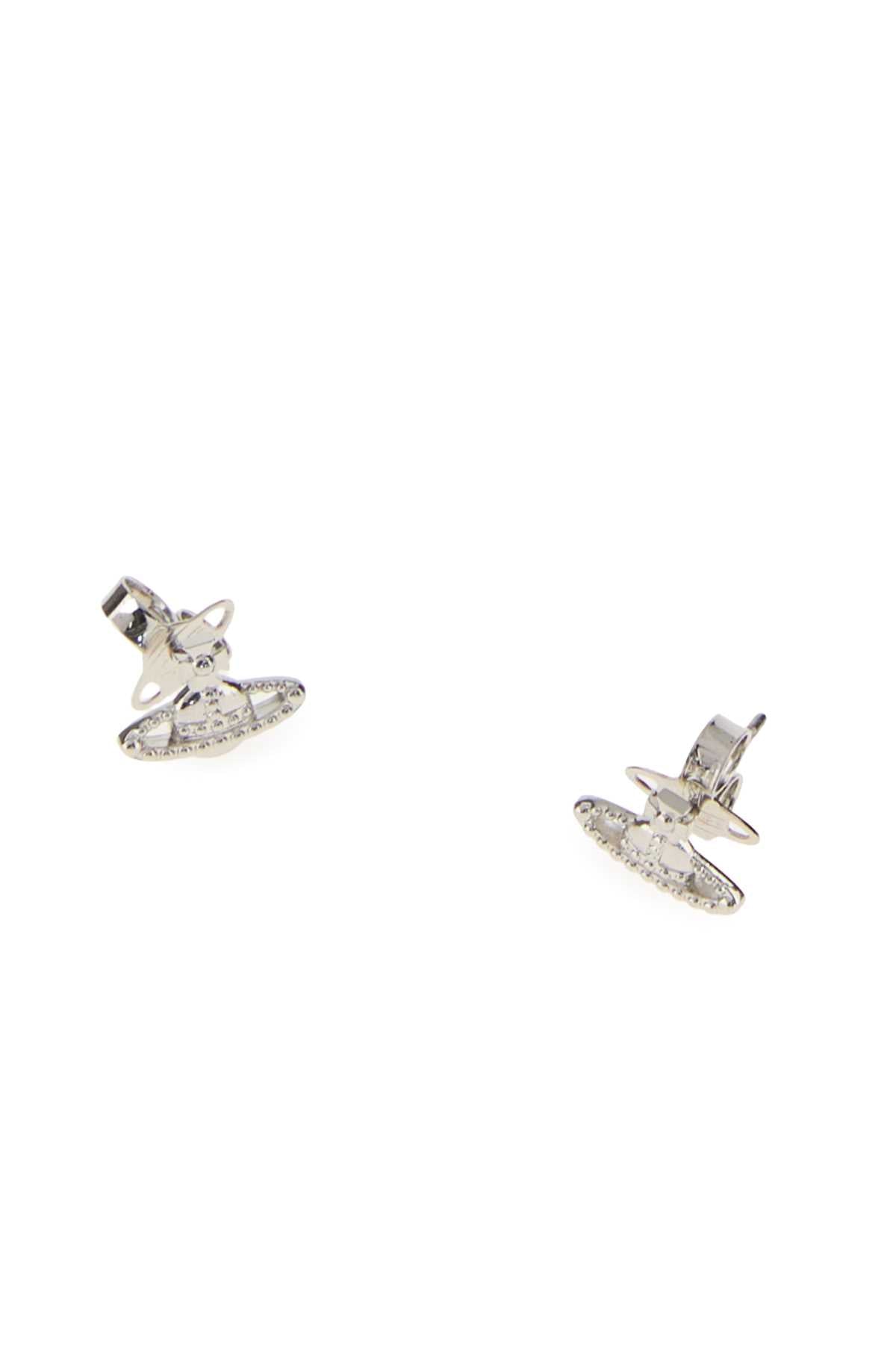Vivienne Westwood Women Silver Metal Farah Earrings VIVIENNE WESTWOOD