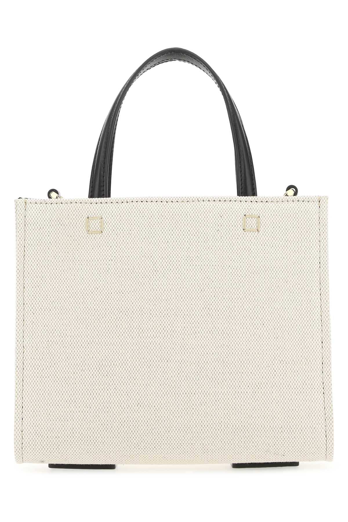Givenchy Women Ivory Canvas Mini G-Tote Handbag GIVENCHY