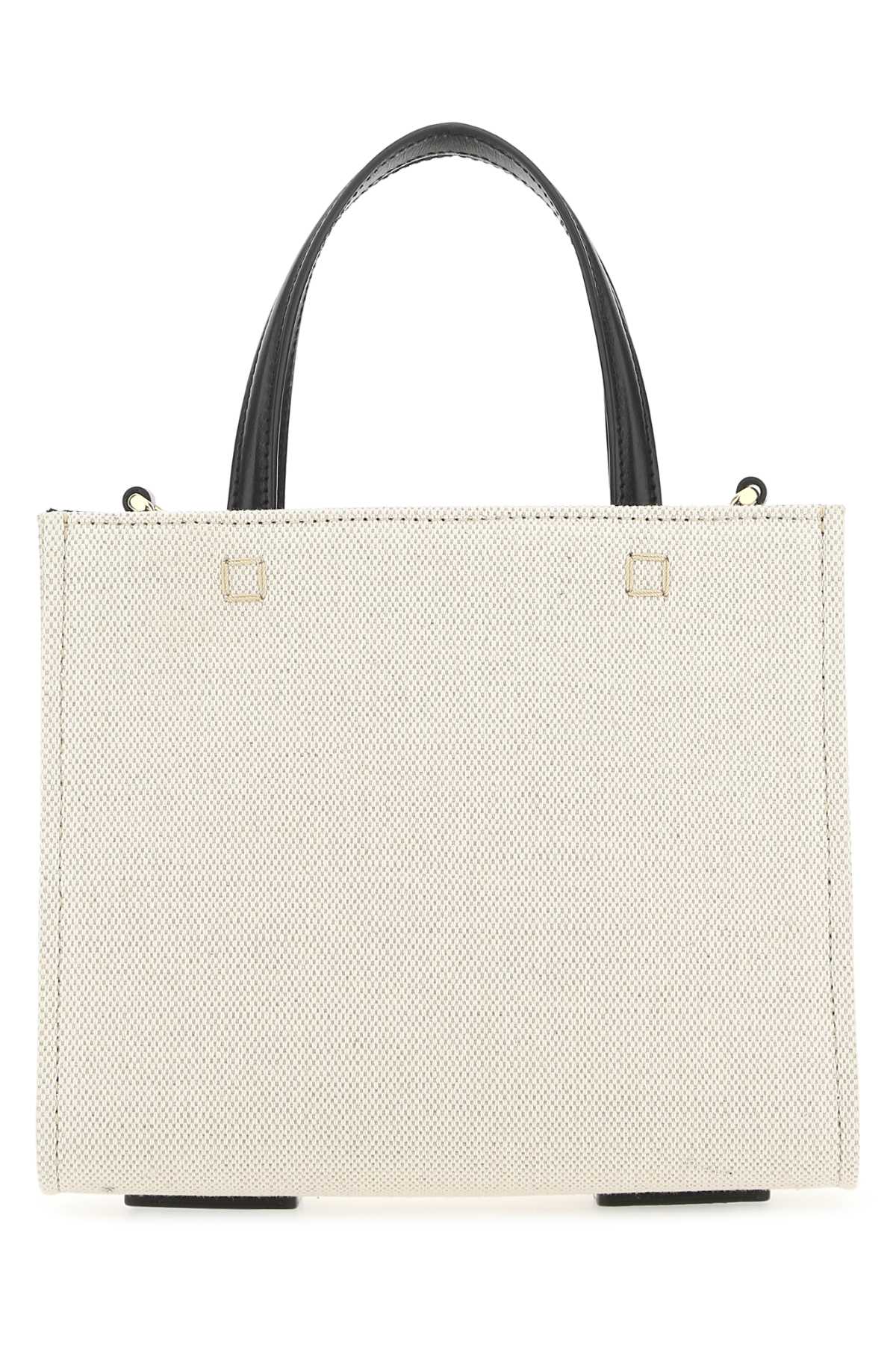 Givenchy Women Ivory Canvas Mini G-Tote Handbag GIVENCHY