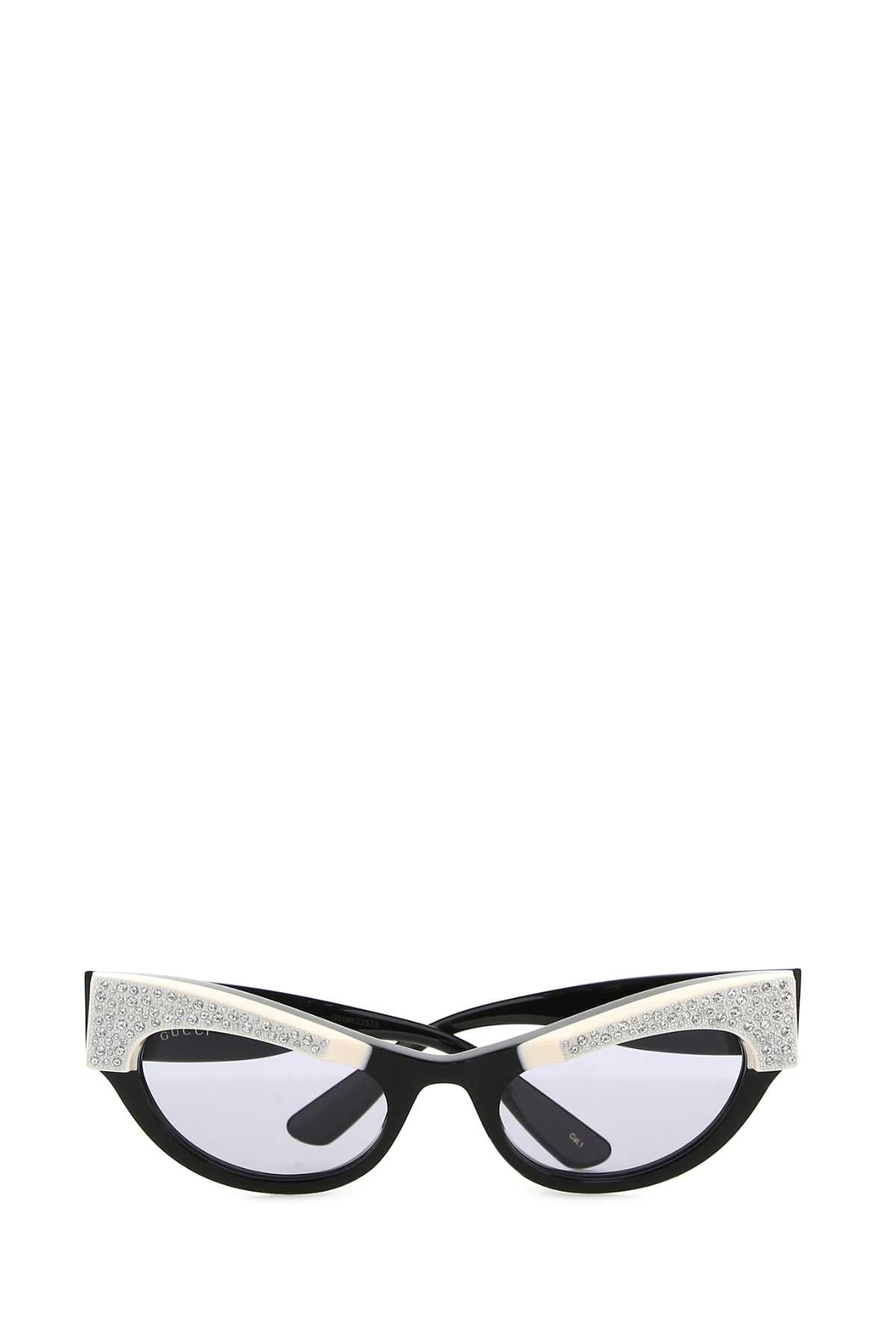Gucci Women Black Acetate Sunglasses GUCCI