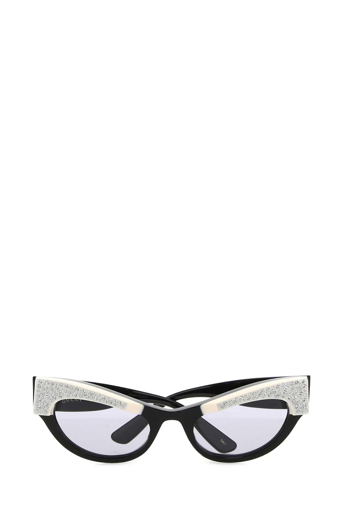 Gucci Women Black Acetate Sunglasses GUCCI