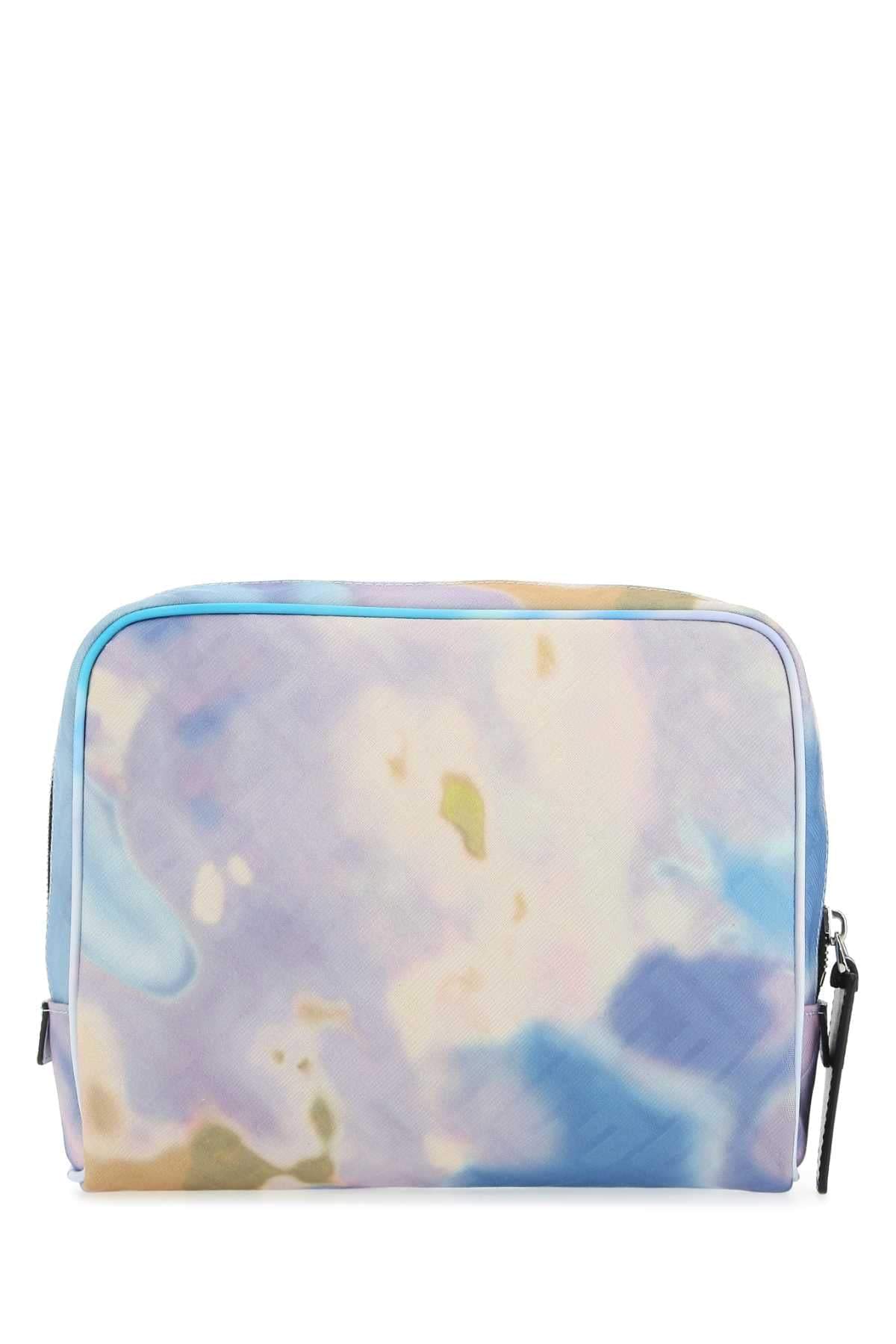 Fendi Men Printed Fabric Beauty Case FENDI
