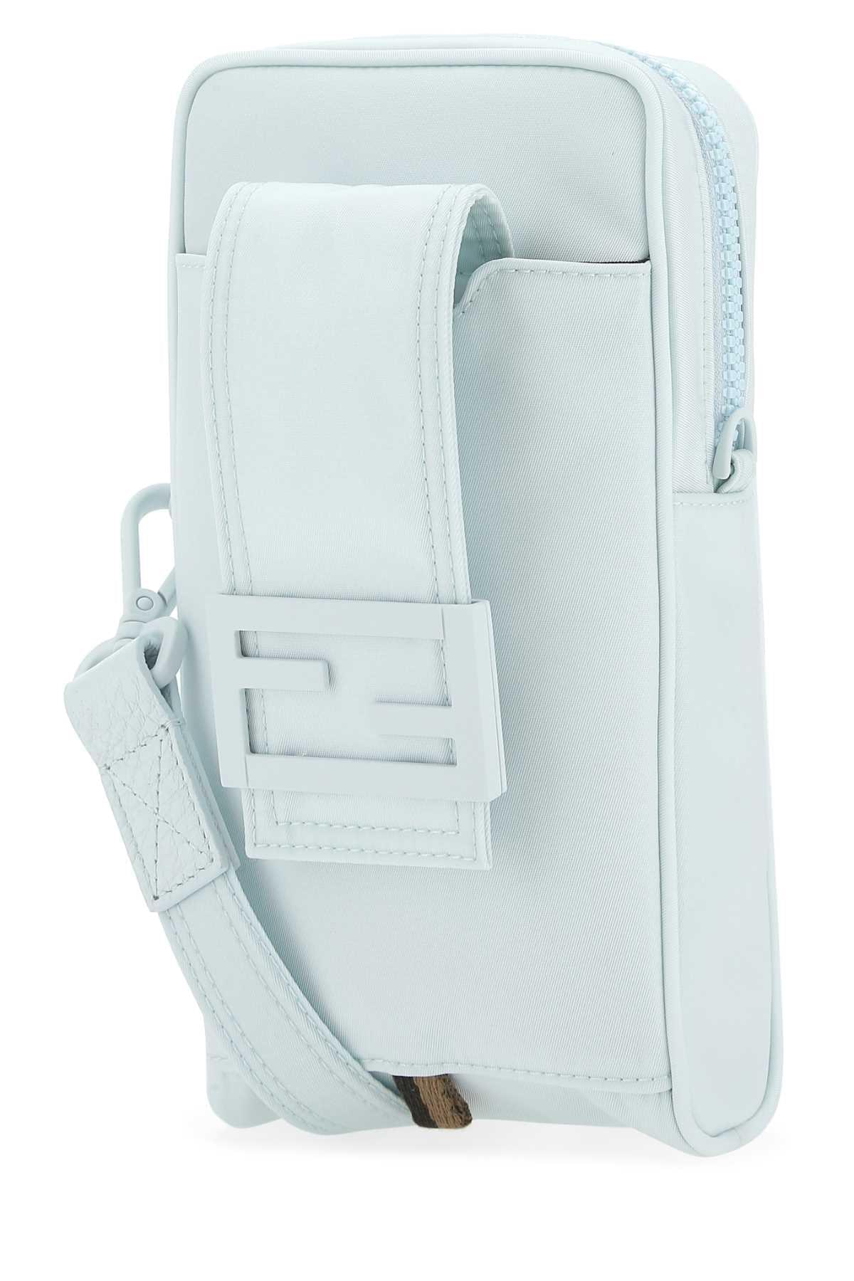 Fendi Men Light-Blue Econylâ® Phone Holder FENDI