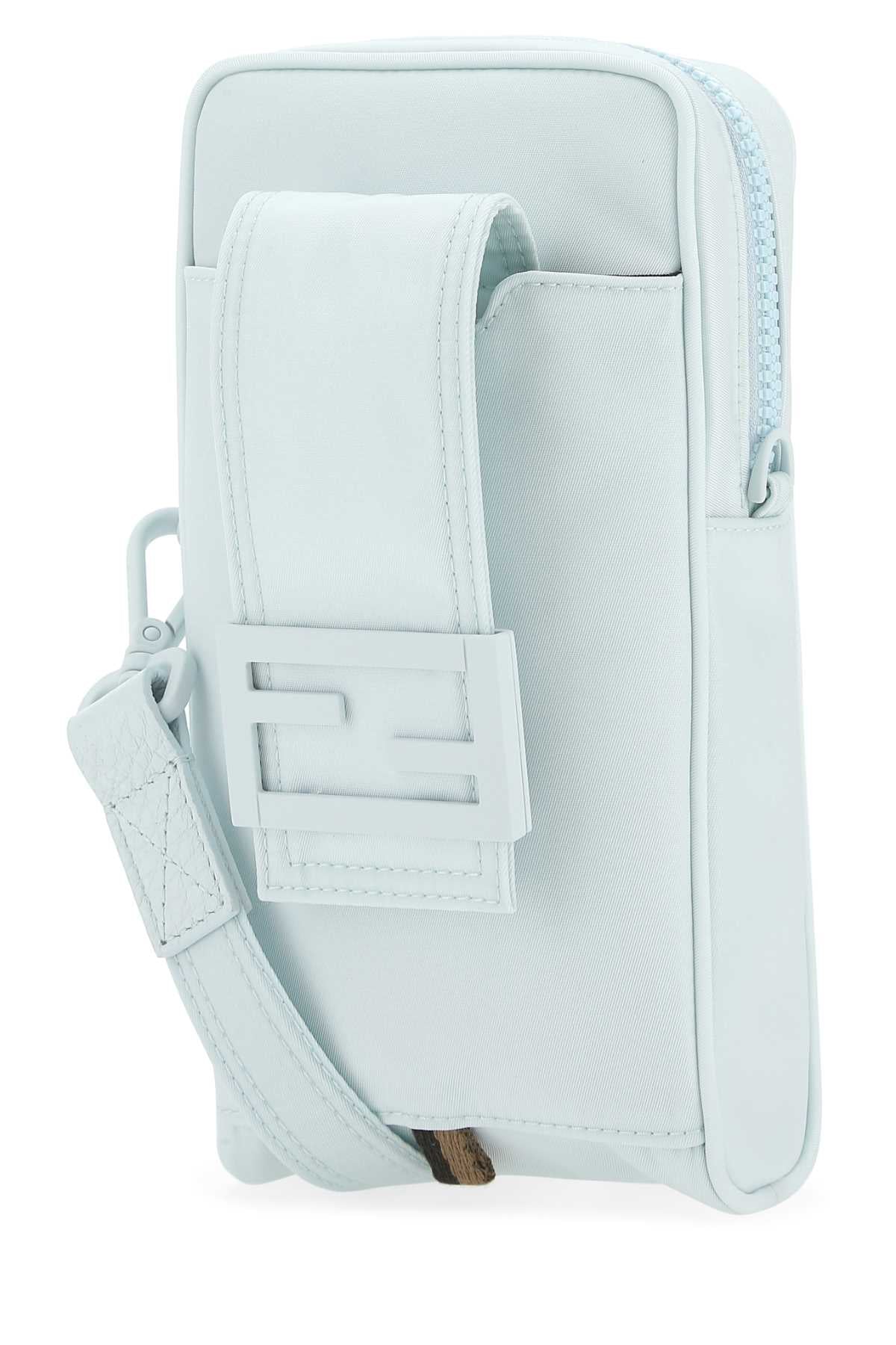 Fendi Men Light-Blue Econylâ® Phone Holder FENDI