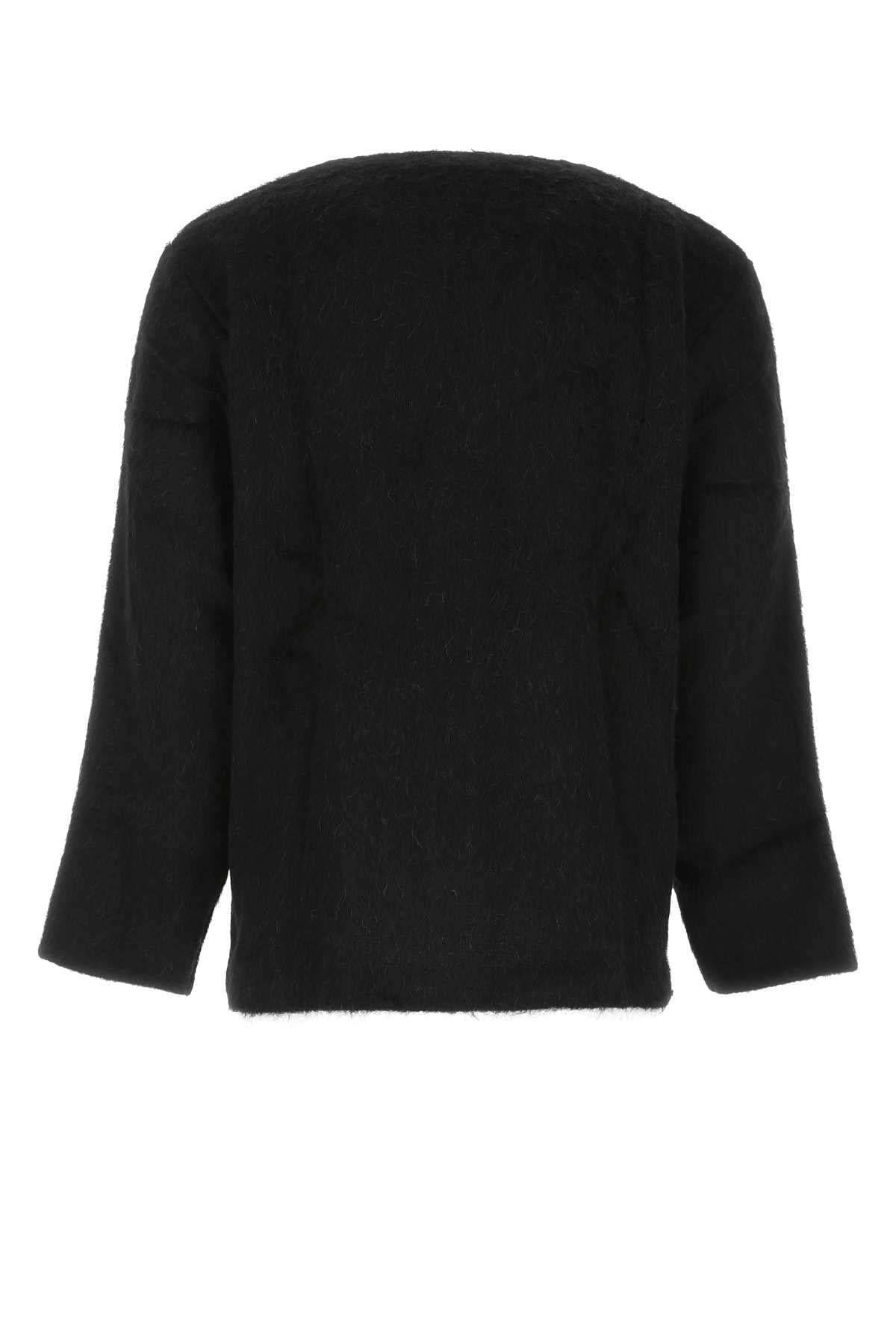 Our Legacy Men Black Wool Blend Cardigan OUR LEGACY