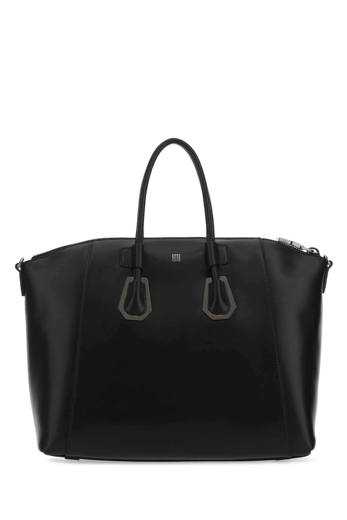 Givenchy Women Black Leather Small Antigona Sport Handbag GIVENCHY