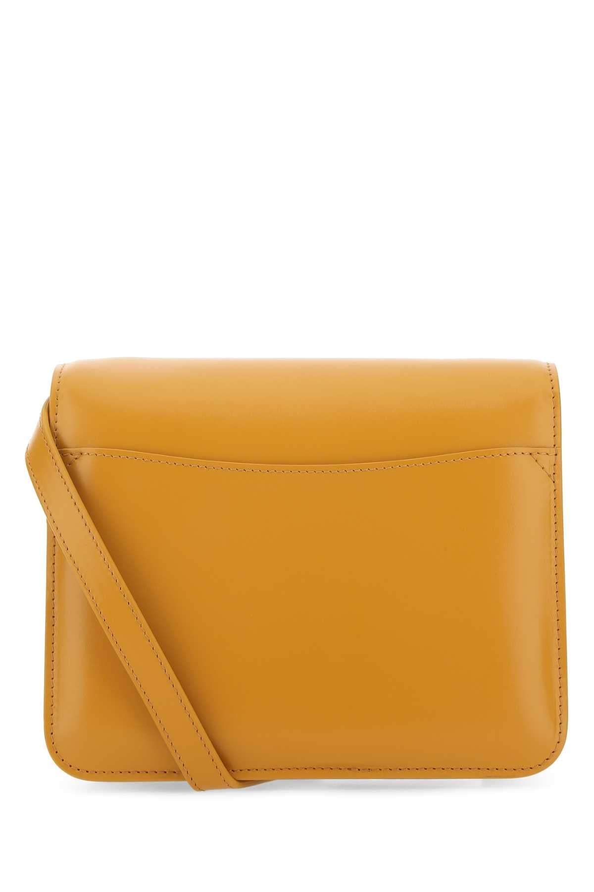Chloe Women Mustard Leather Kattie Clutch CHLOE