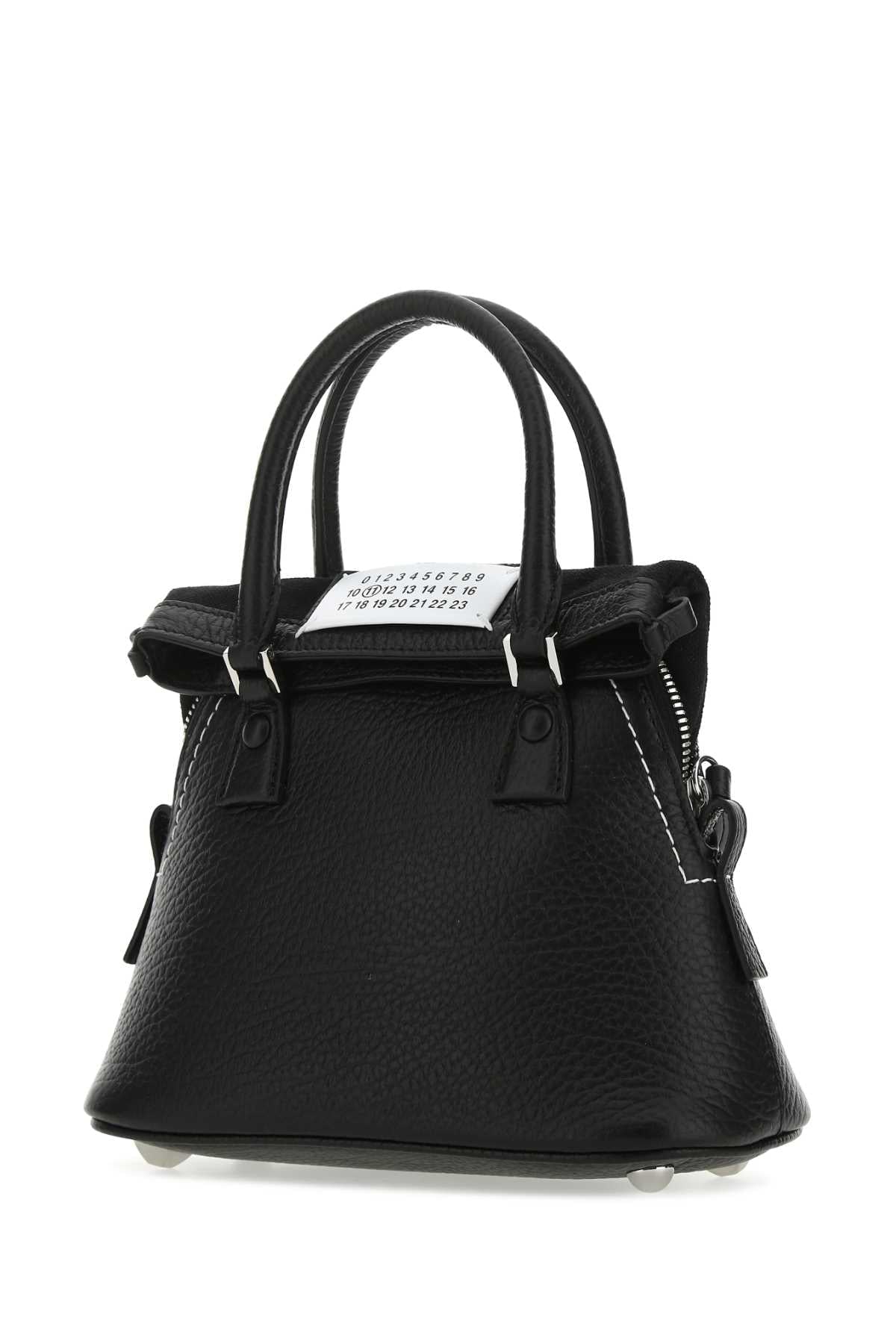 Maison Margiela Women Black Leather Micro 5Ac Handbag MAISON MARGIELA