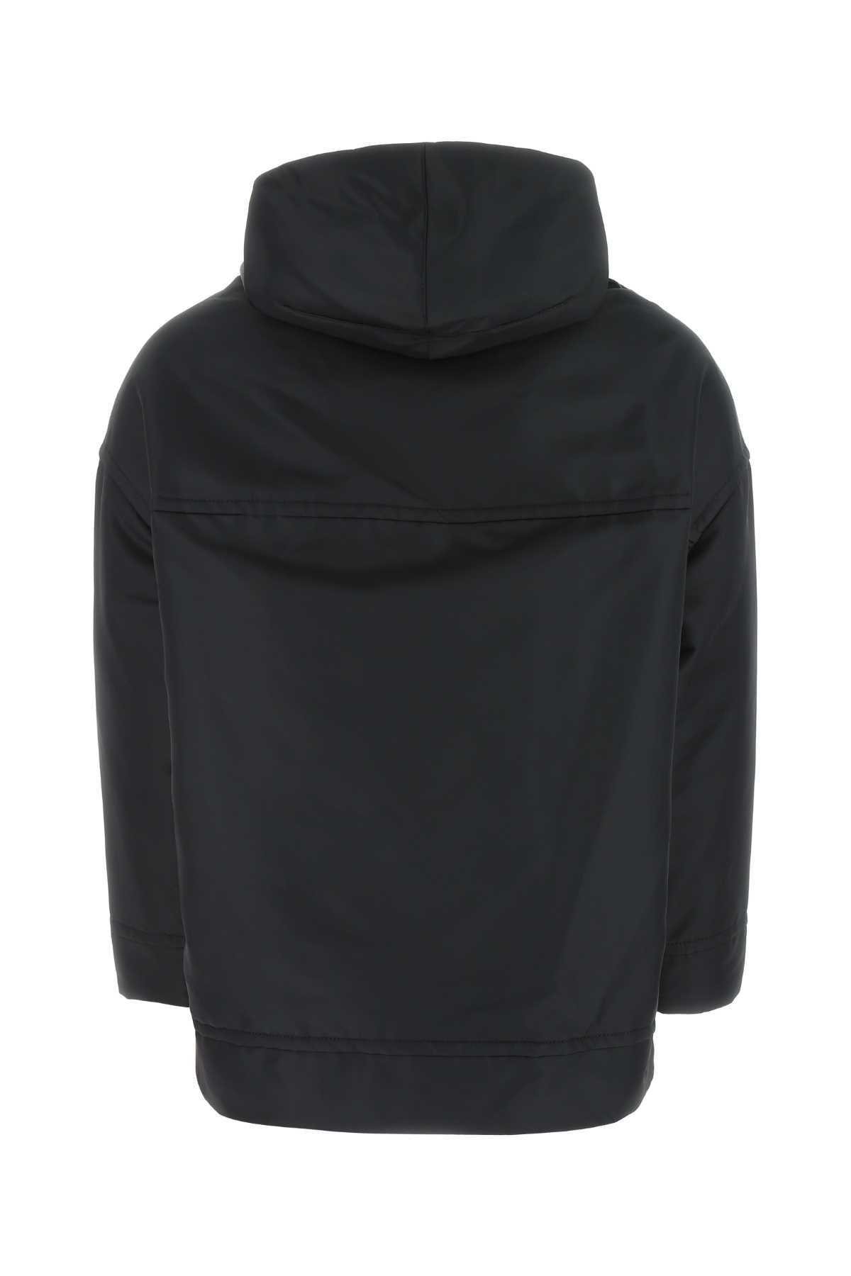 Valentino Garavani Men Black Nylon Sweatshirt VALENTINO GARAVANI