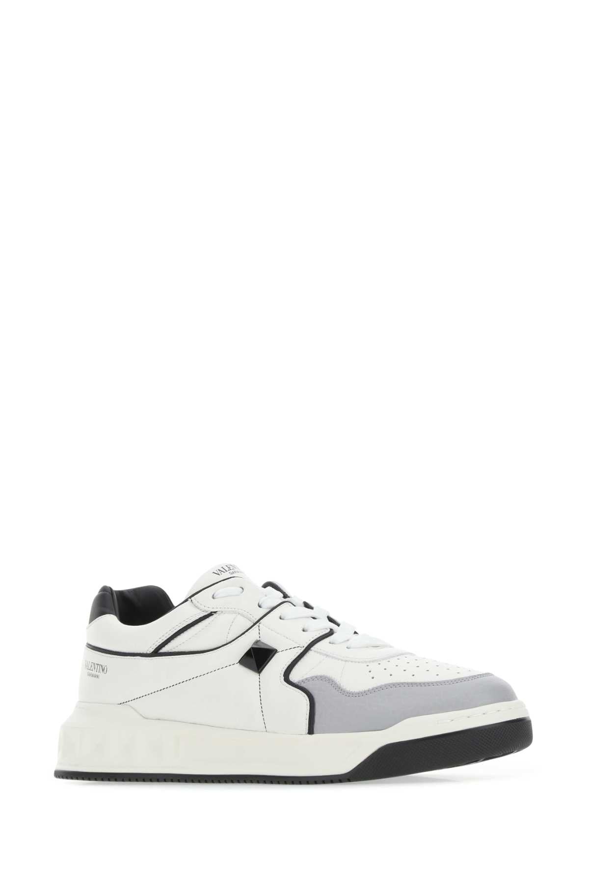 Valentino Garavani Men Multicolor Nappa Leather One Stud Sneakers VALENTINO GARAVANI