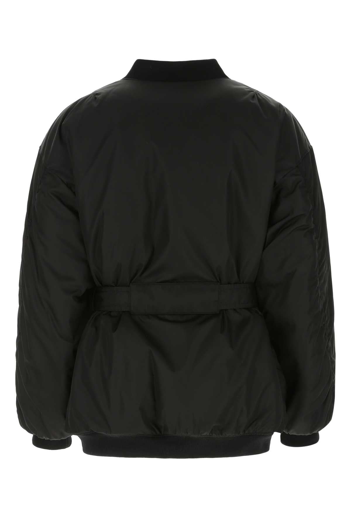 Prada Men Black Re-Nylon Padded Jacket PRADA