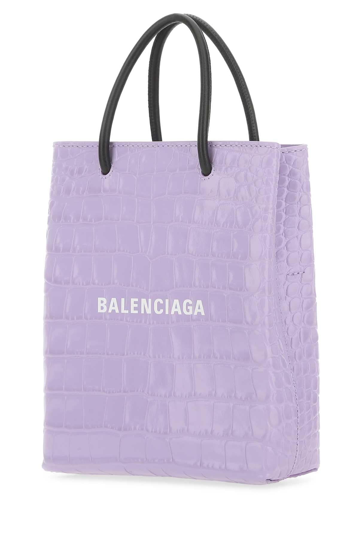 Balenciaga Women Lilac Leather Handbag BALENCIAGA