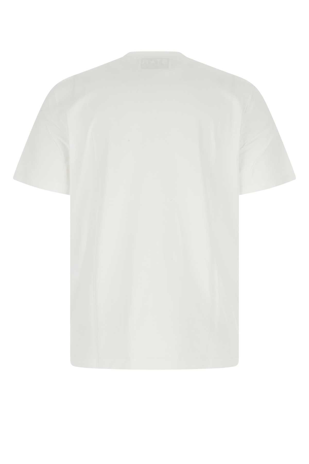 Golden Goose Deluxe Brand Men White Cotton T-Shirt GOLDEN GOOSE