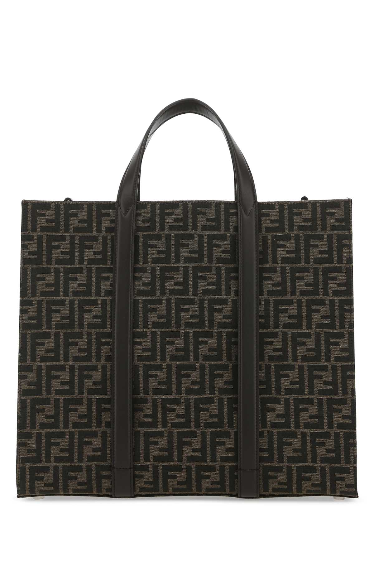 Fendi Men Embroidered Canvas Shopping Bag FENDI