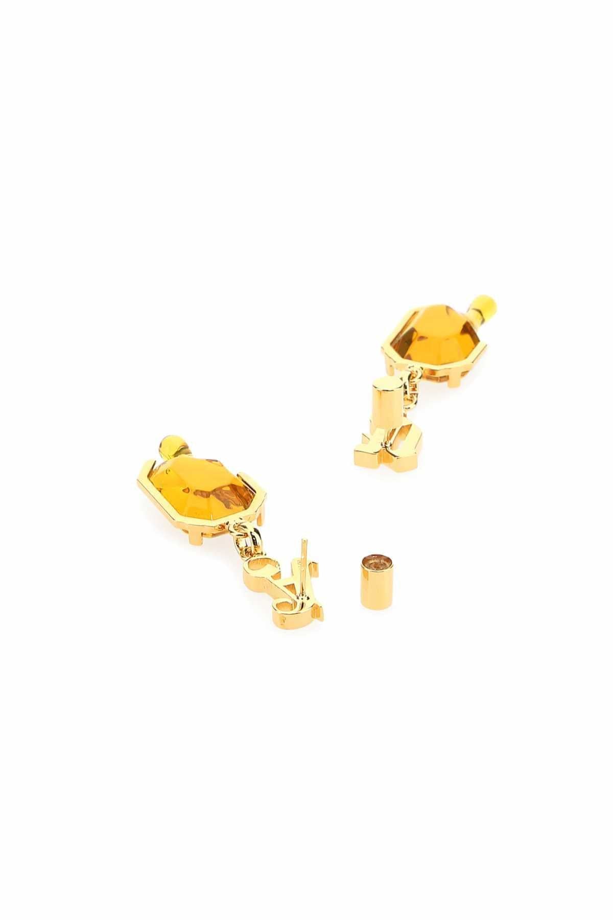 Palm Angels Women Golden Metal Earrings PALM ANGELS