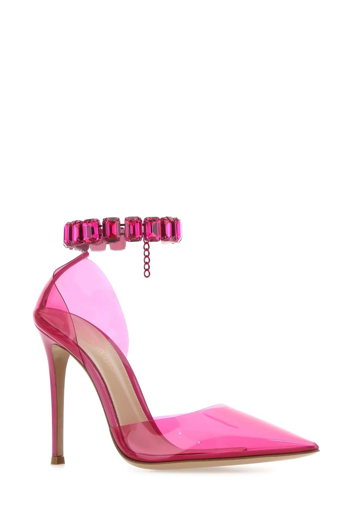 Gianvito Rossi Women Fuchsia Pvc Pumps GIANVITO ROSSI