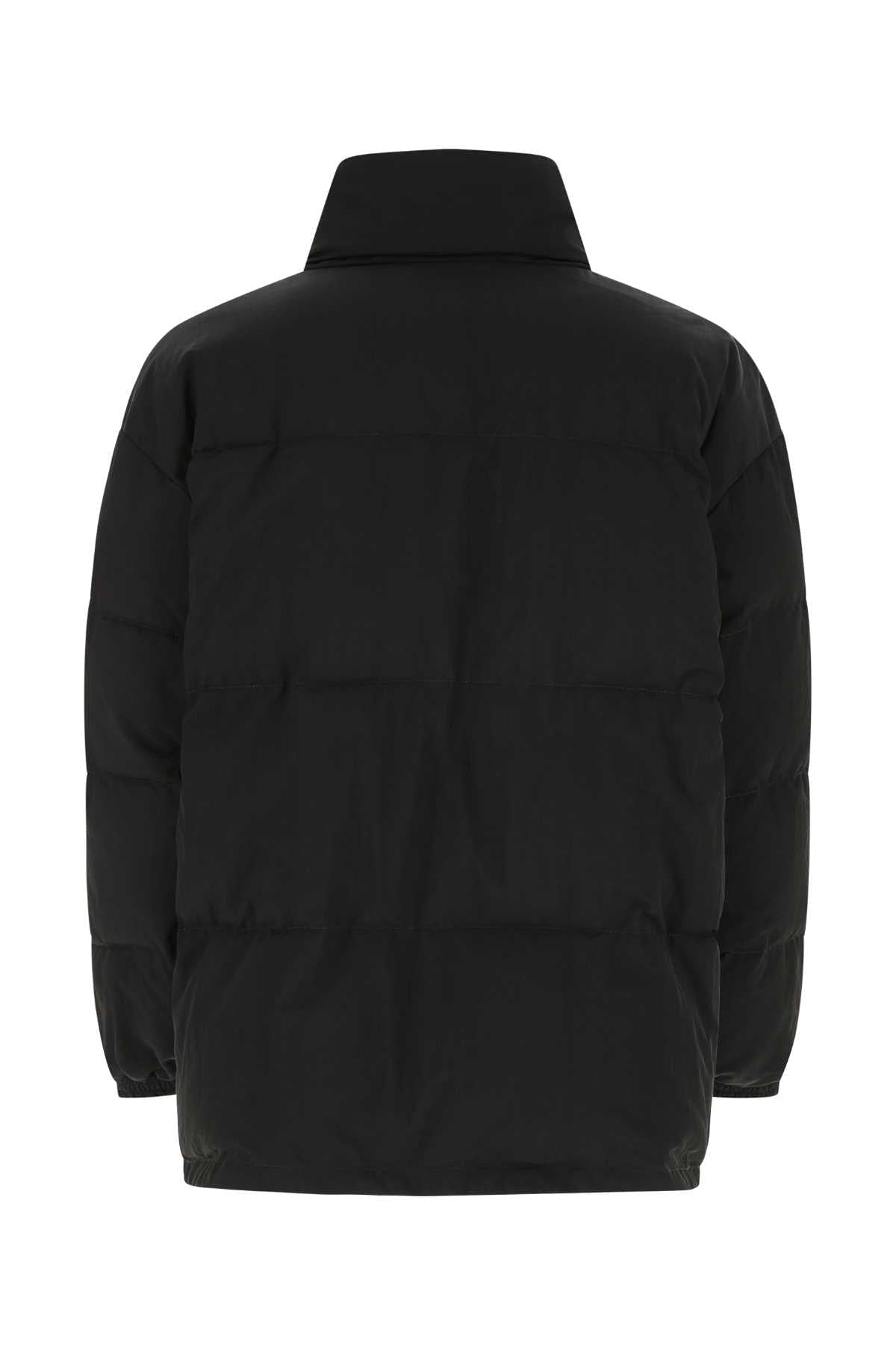 Moschino Men Black Nylon Padded Jacket MOSCHINO