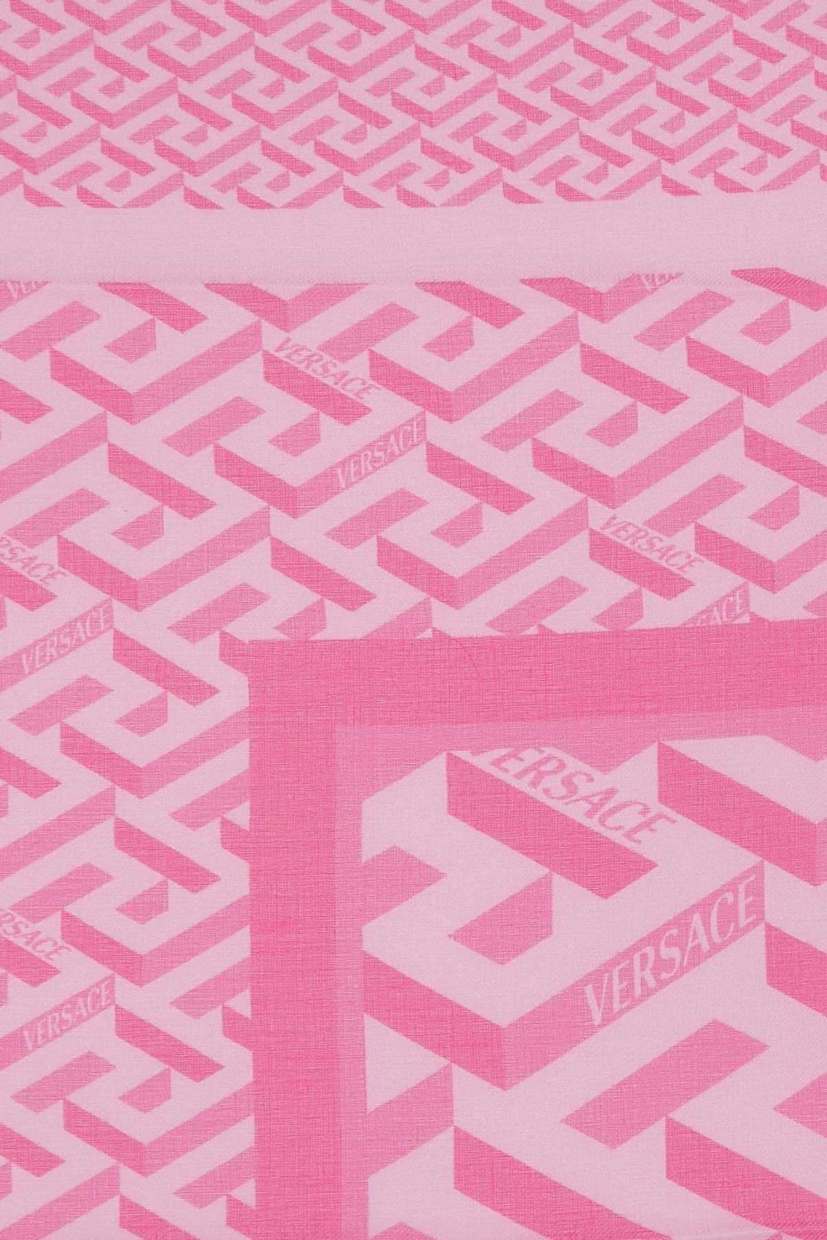 Versace Women Printed Modal Blend Scarf VERSACE