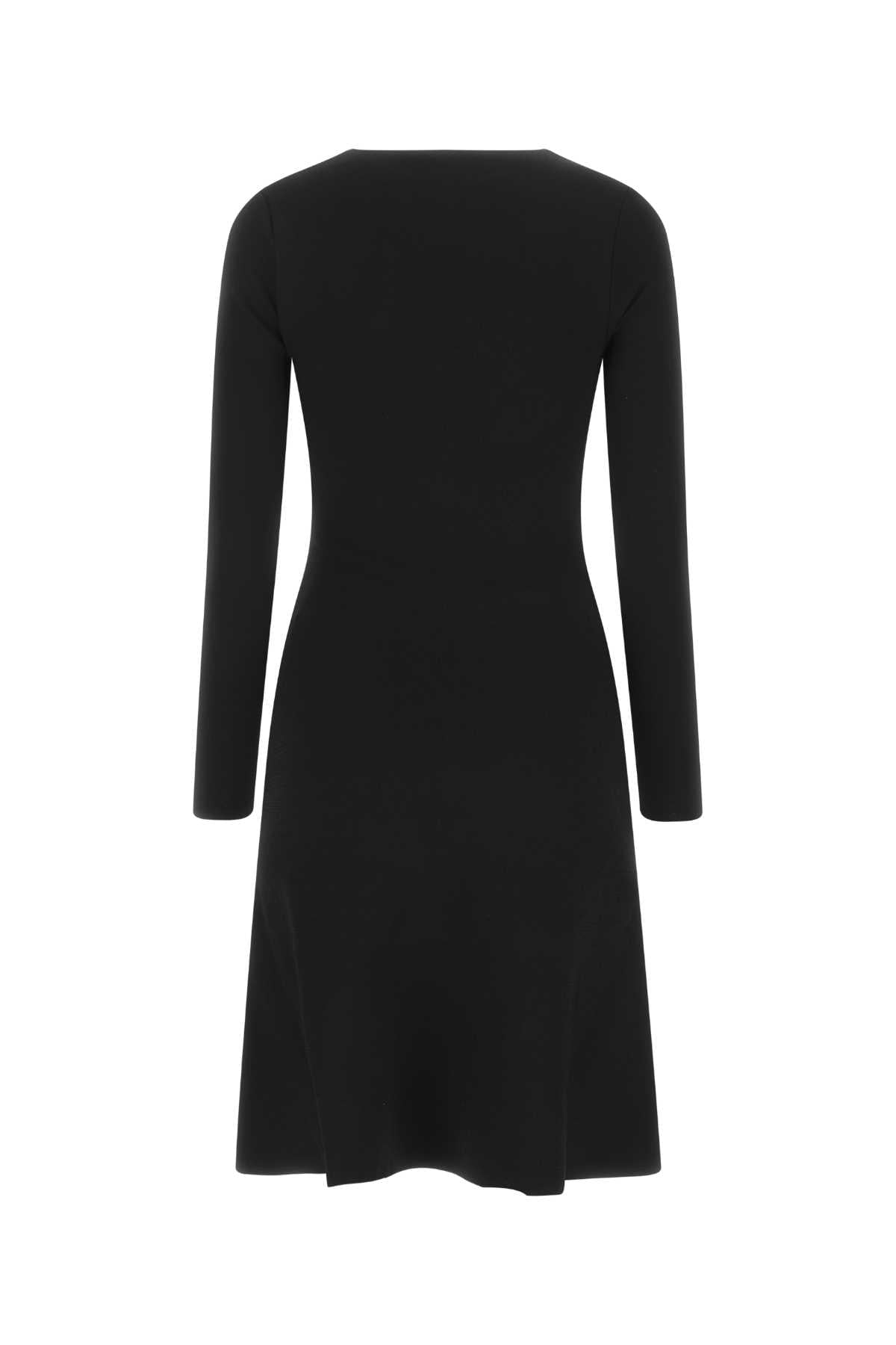 Stella Mccartney Women Black Viscose Blend Dress STELLA MCCARTNEY
