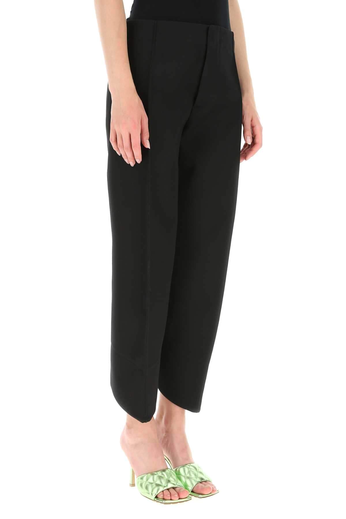 Bottega Veneta Women Black Wool Pant BOTTEGA VENETA