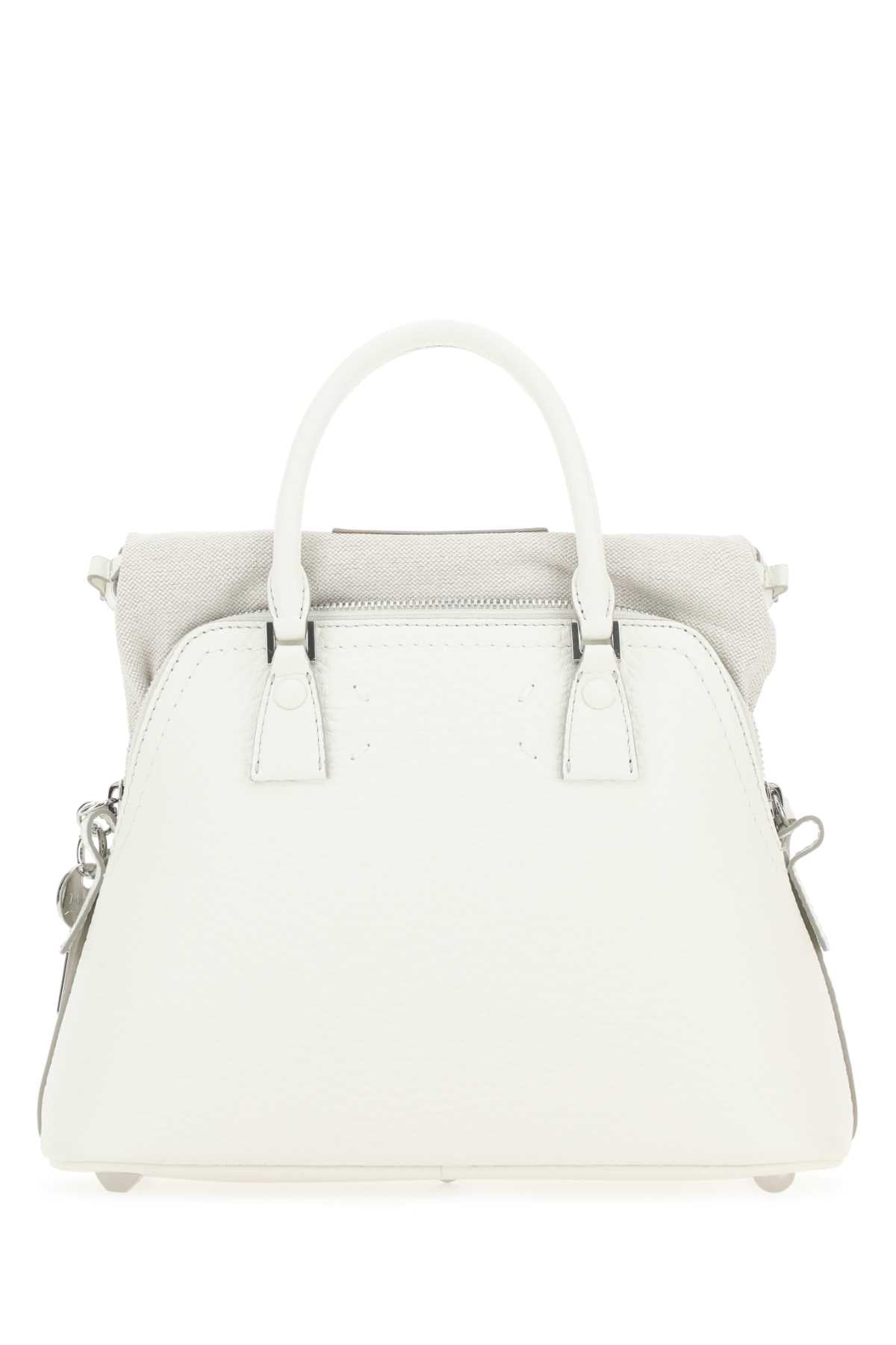 Maison Margiela Women White Leather 5Ac Handbag MAISON MARGIELA