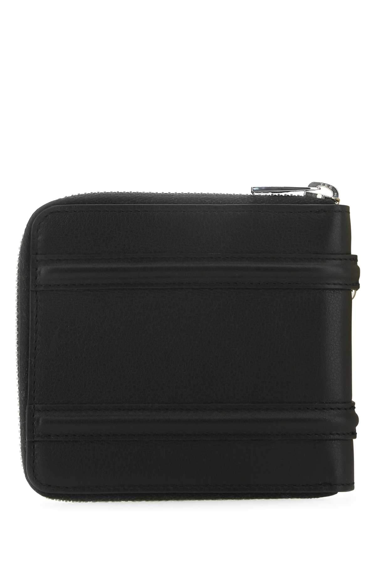 Alexander Mcqueen Men Black Leather Wallet ALEXANDER MCQUEEN