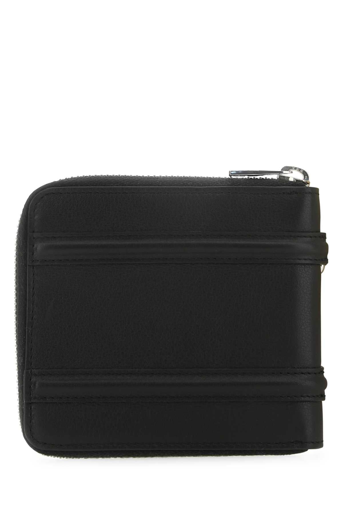 Alexander Mcqueen Men Black Leather Wallet ALEXANDER MCQUEEN