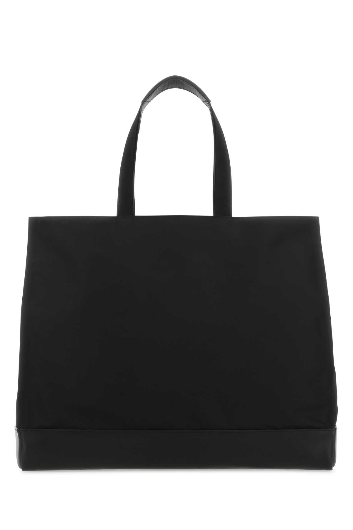 Alexander Mcqueen Men Black Fabric Shopping Bag ALEXANDER MCQUEEN