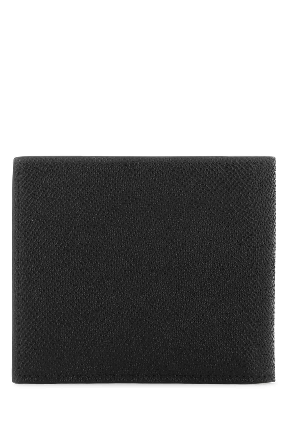 Dolce & Gabbana Men Black Leather Wallet DOLCE & GABBANA