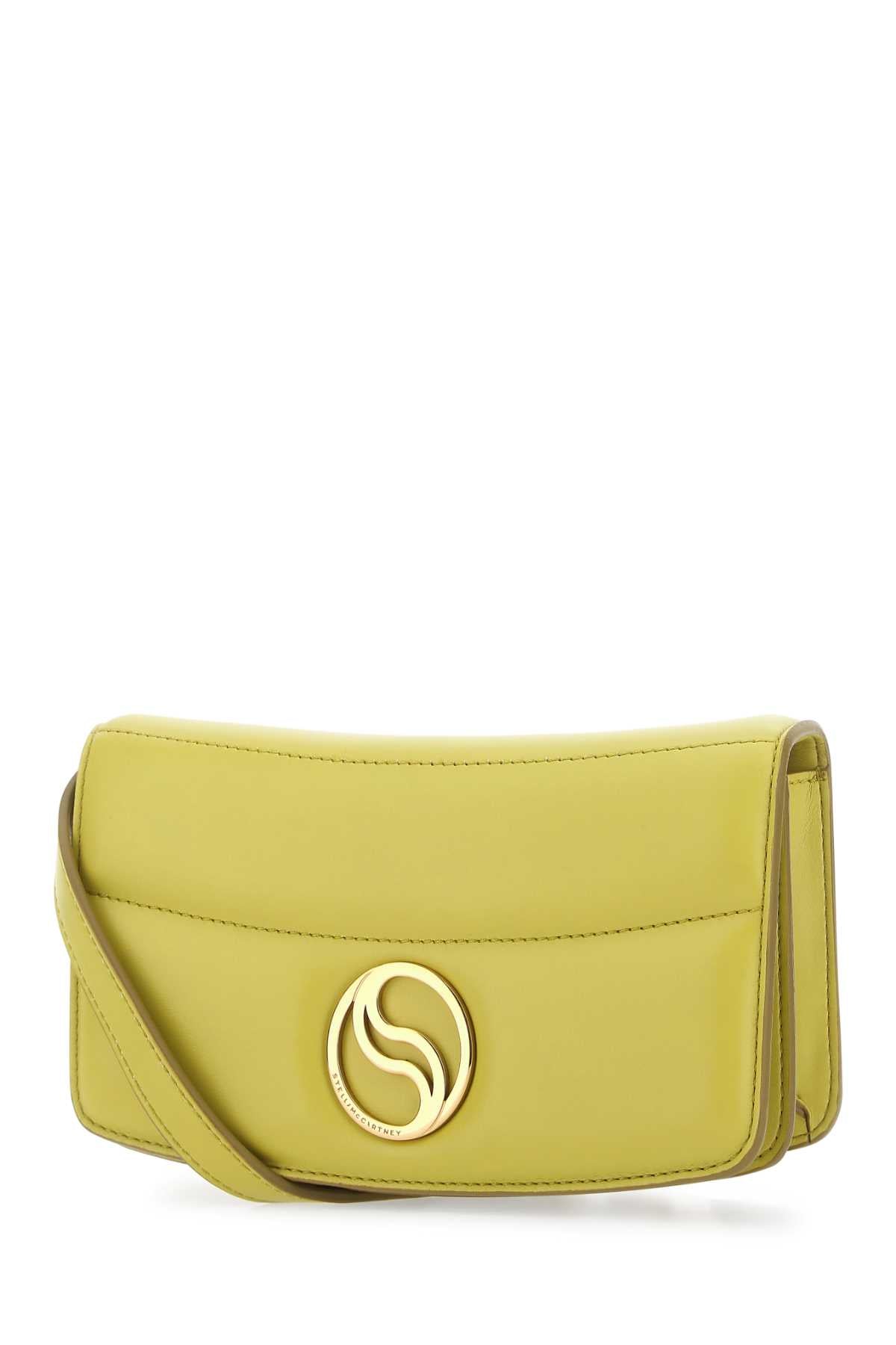 Stella Mccartney Women Acid Green Alter Mat Mini S-Wave Wallet STELLA MCCARTNEY