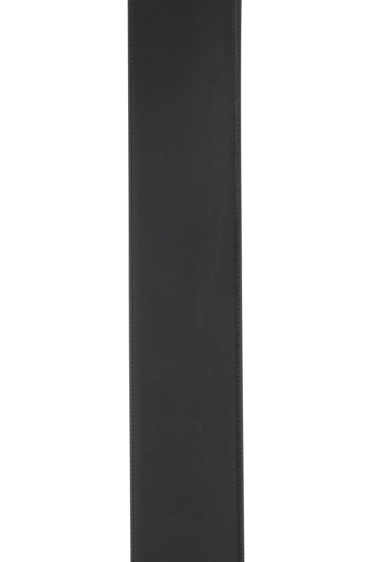 Alexander Mcqueen Women Black Leather Belt ALEXANDER MCQUEEN