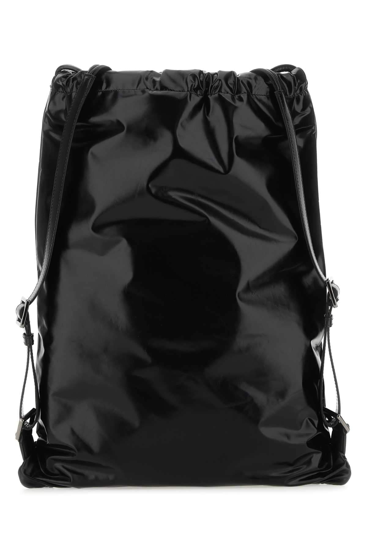 Valentino Garavani Men Black Leather Vltn Sack VALENTINO GARAVANI