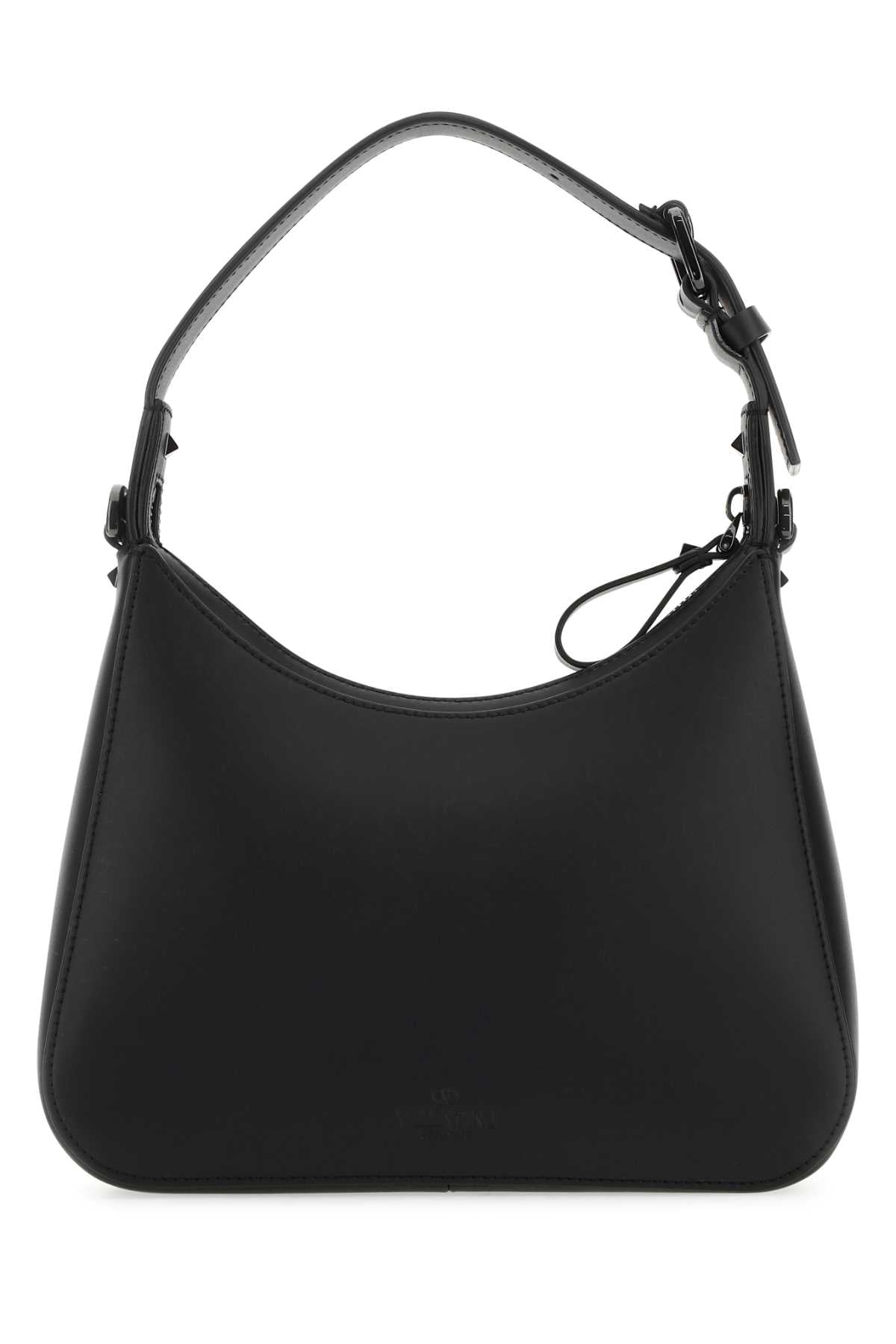 Valentino Garavani Men Black Leather Vltn Handbag VALENTINO GARAVANI