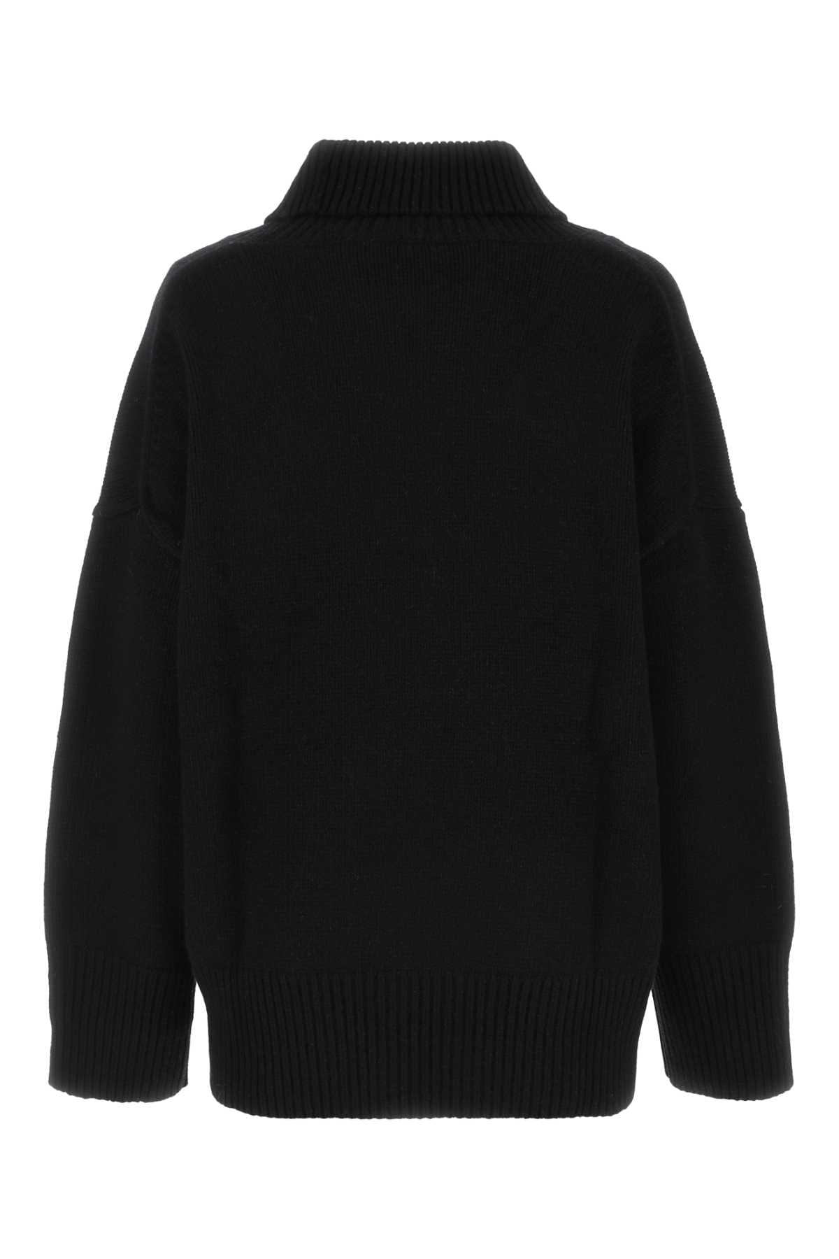 Chloe Women Black Cashmere Oversize Sweater CHLOE