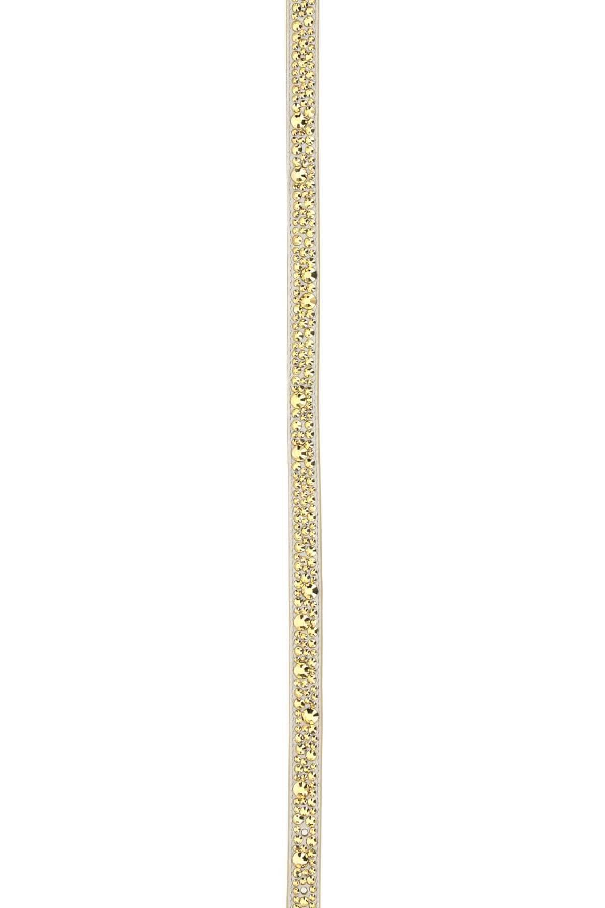 Prada Women Embellished Suede Belt PRADA