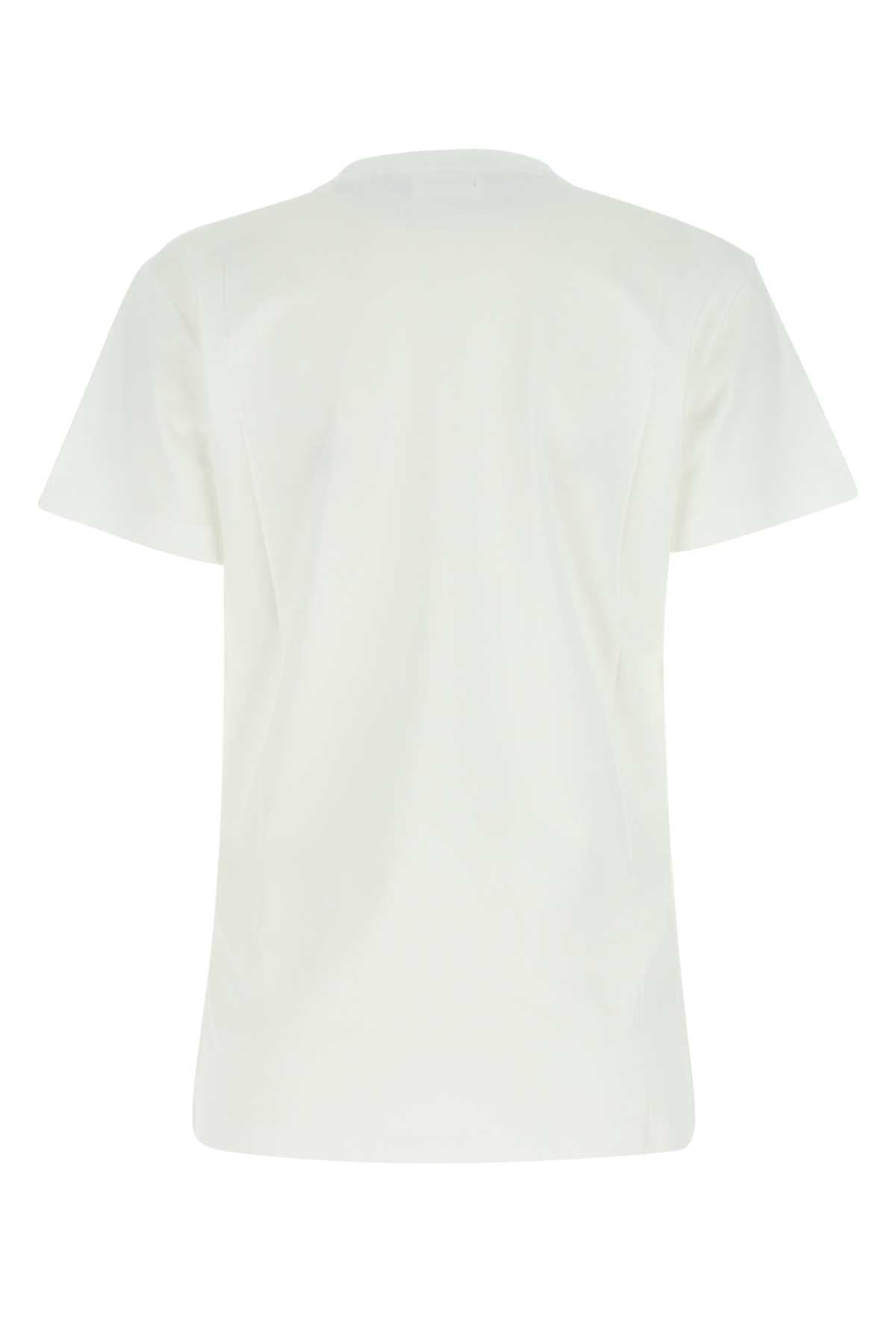 Isabel Marant Etoile Women White Cotton Aby T-Shirt ISABEL MARANT ETOILE