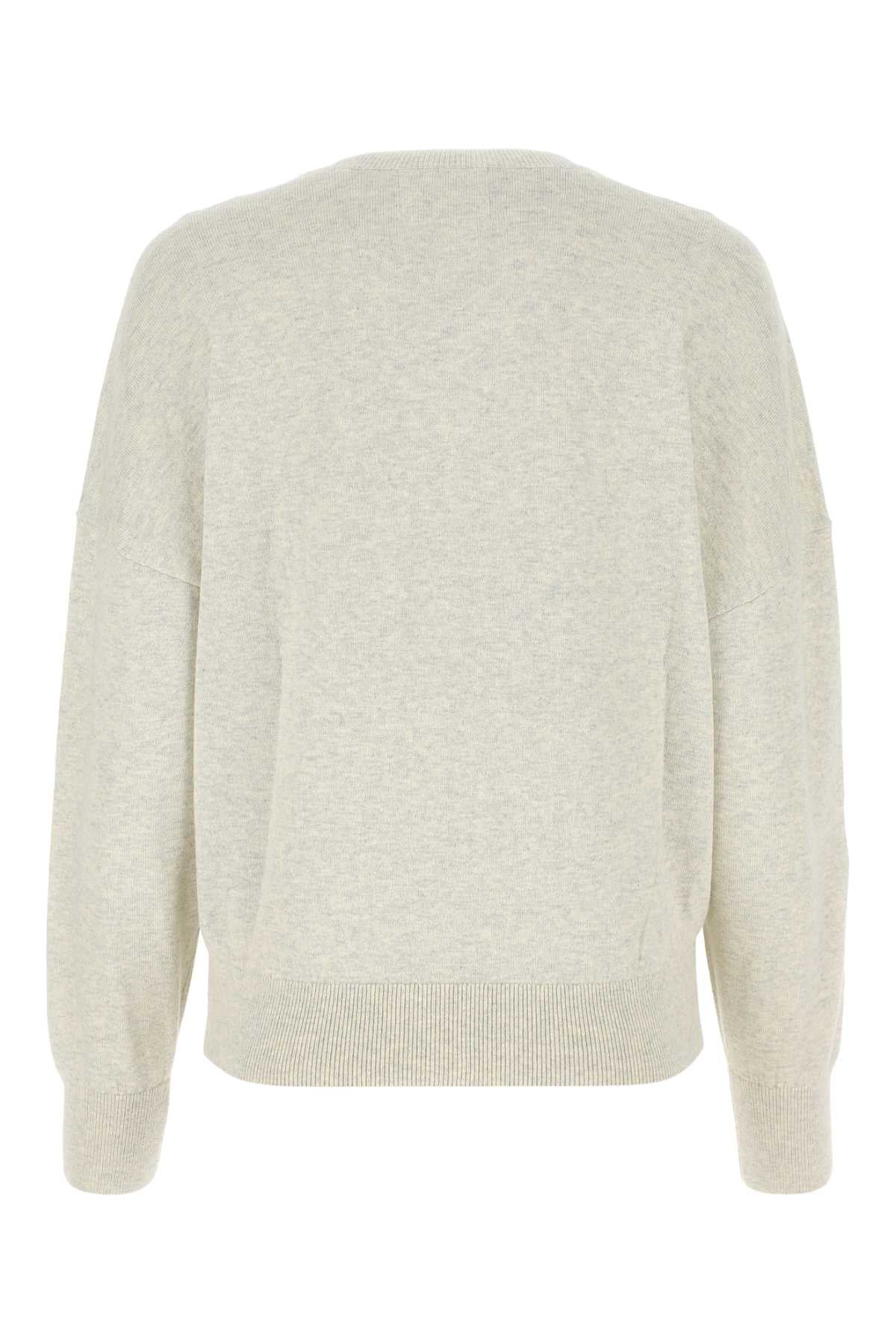 Isabel Marant Etoile Women Melange Sand Cotton Blend Marisans Sweater ISABEL MARANT ETOILE