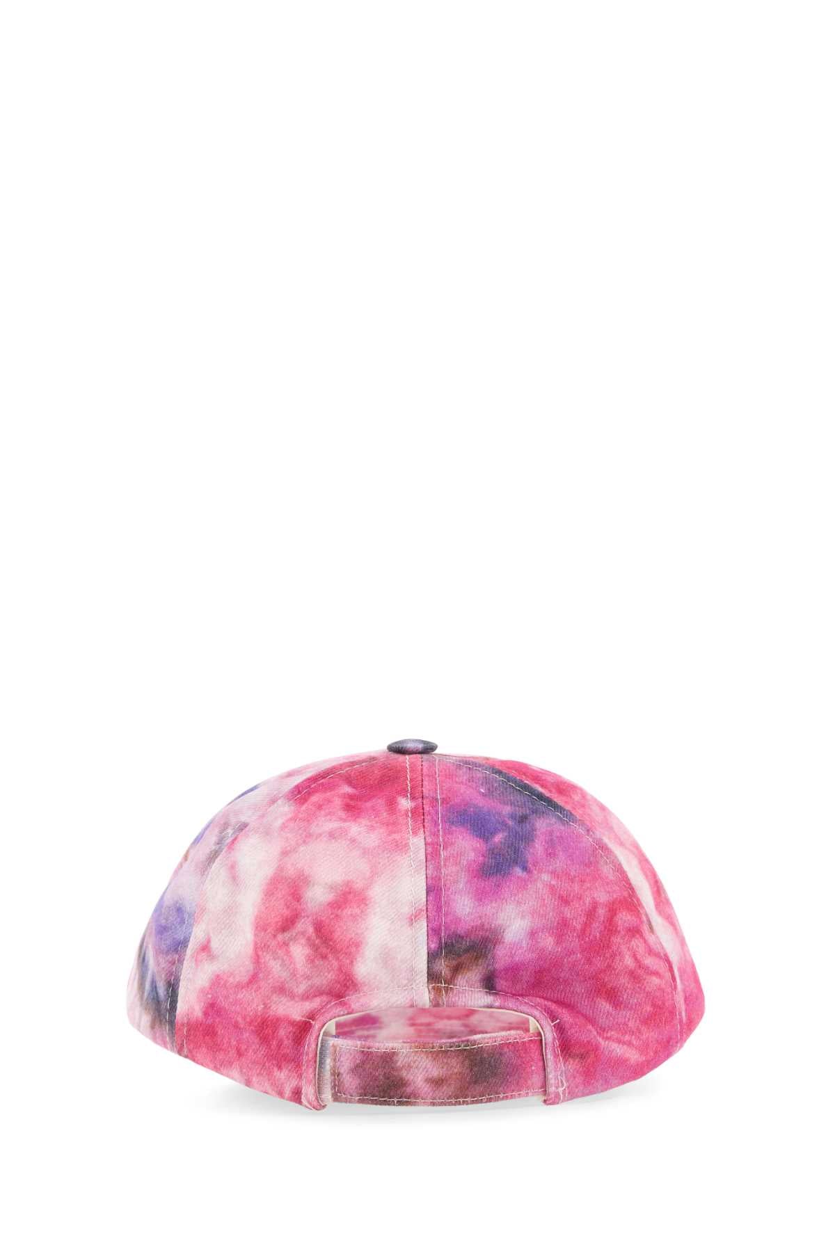 Isabel Marant Women Printed Cotton Tyron Baseball Cap ISABEL MARANT