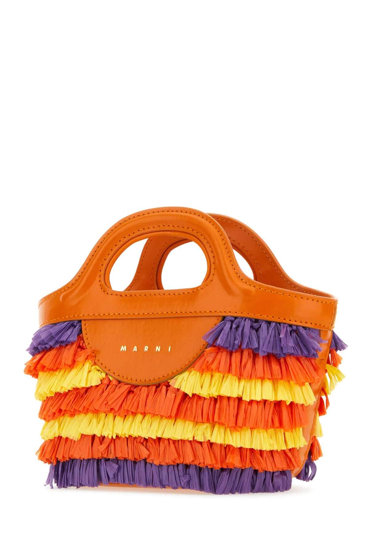 Marni Women Multicolor Fabric Micro Tropicalia Summer Handbag MARNI