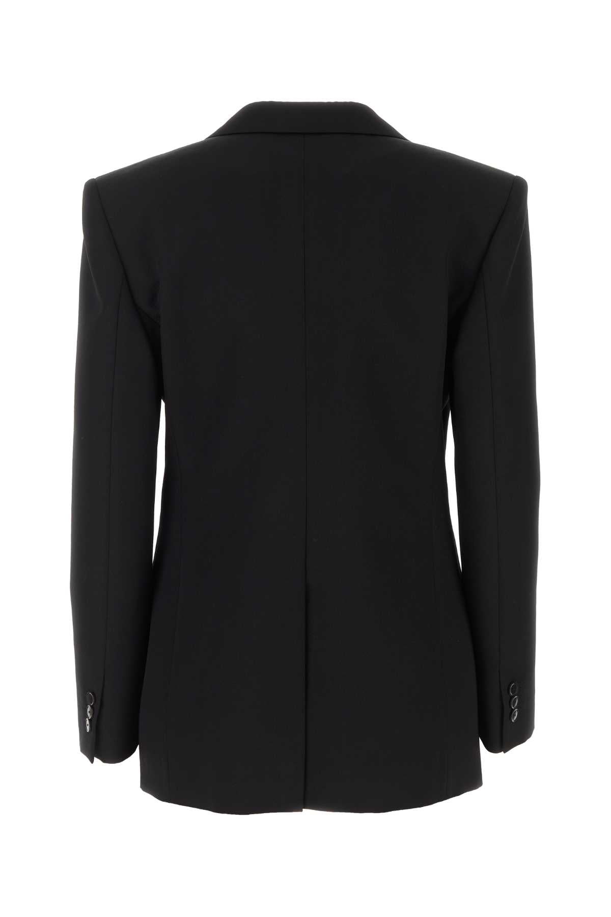 Givenchy Women Black Wool Blend Blazer GIVENCHY