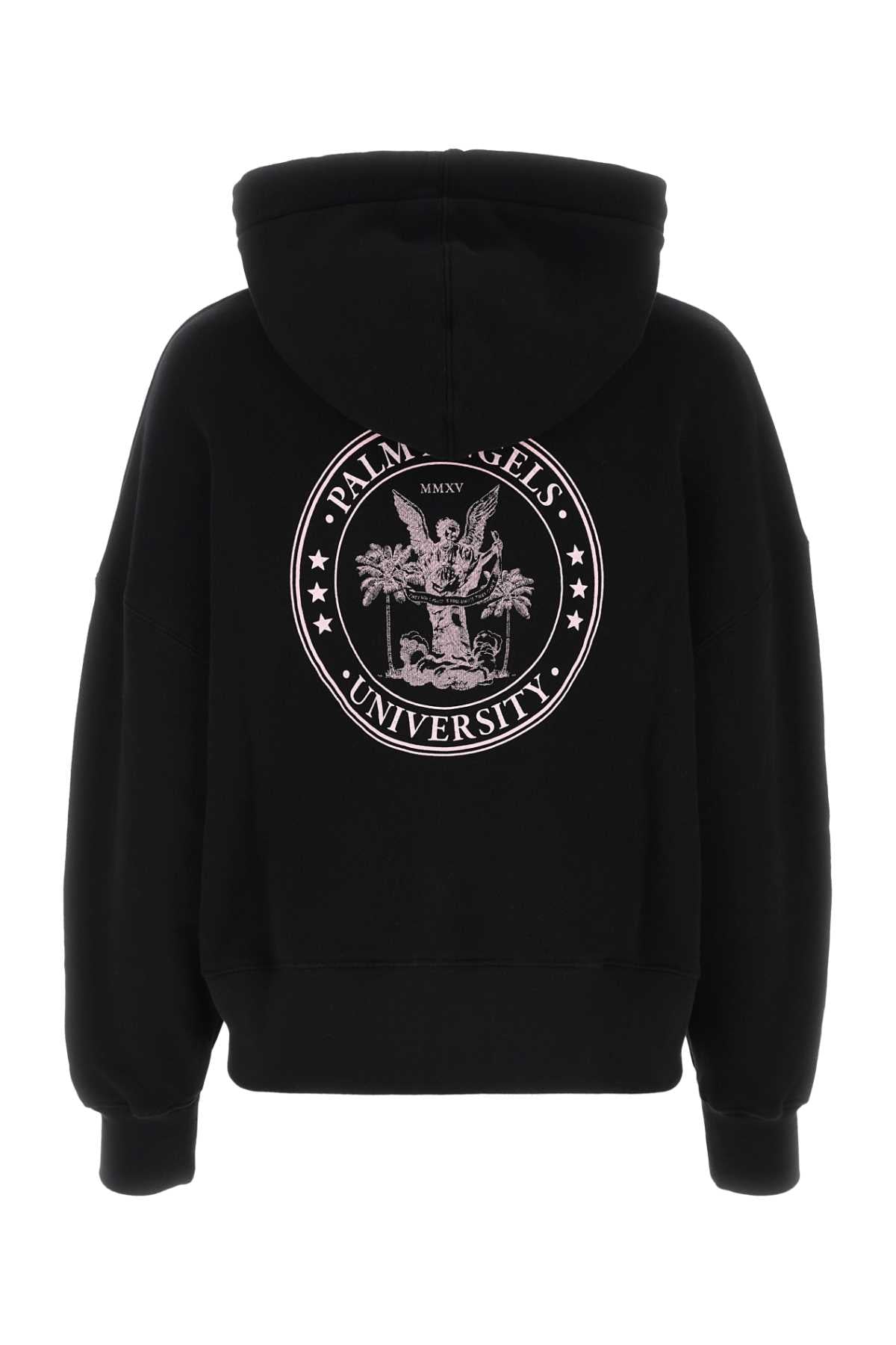 Palm Angels Women Black Cotton Sweatshirt PALM ANGELS