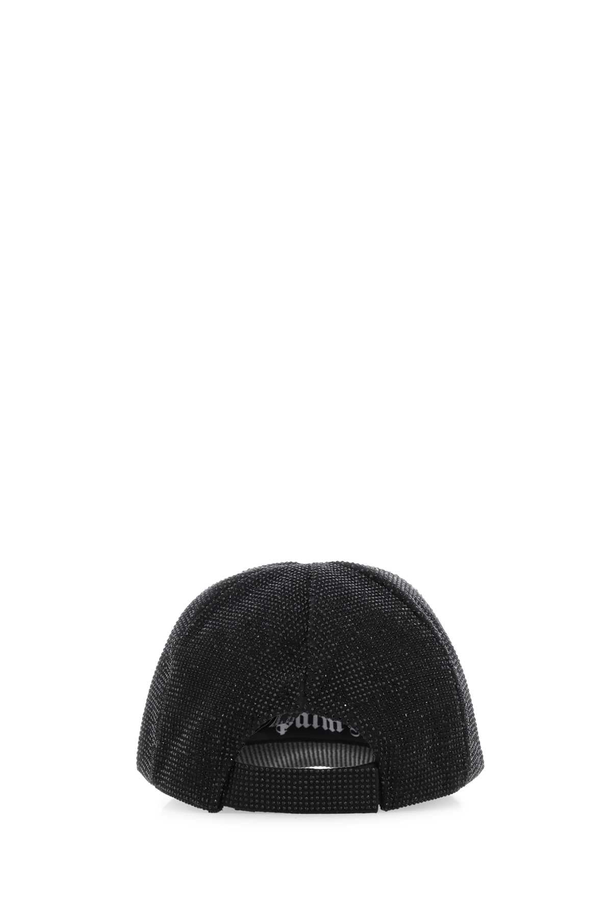 Palm Angels Women Embellished Cotton Baseball Cap PALM ANGELS