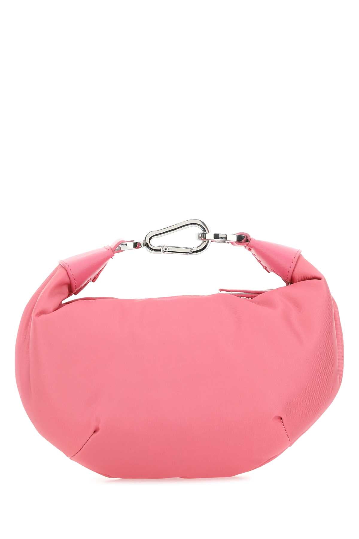 Palm Angels Women Dark Pink Fabric Big Palm Handbag PALM ANGELS