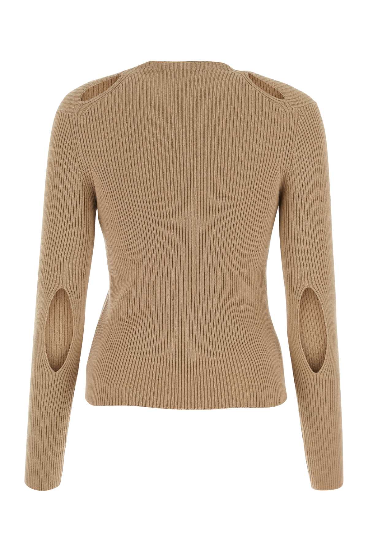 Fendi Women Biscuit Cotton Blend Cardigan FENDI